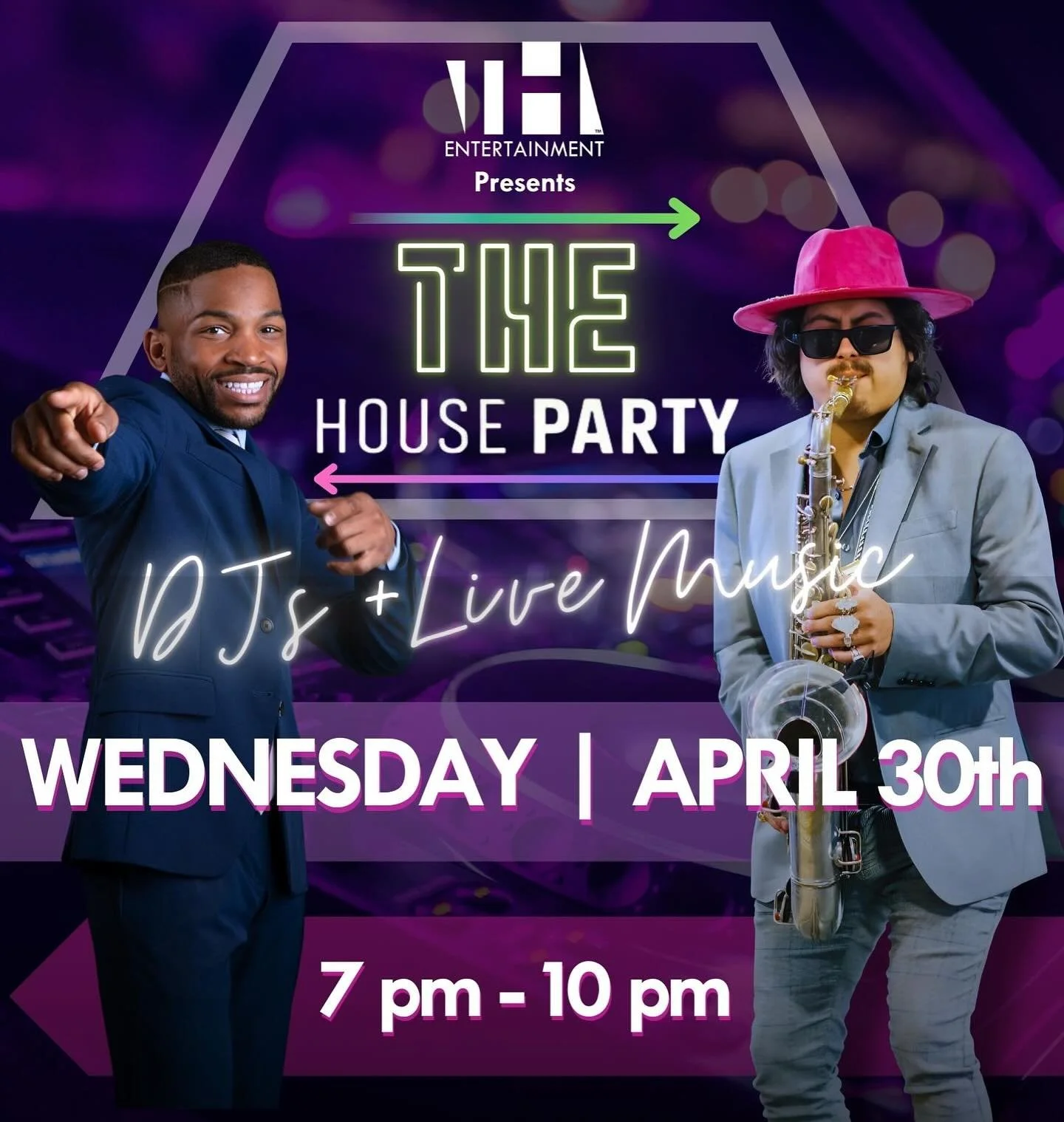 π¨ Save the Date! π¨
We’re throwing a party like no other, and YOU’RE invited! π Join us for THE House Party at Two Moons Music Hall on April 30th! It’s a free night of DJ Fusion, live music, and unforgettable vibes, plus a cash b