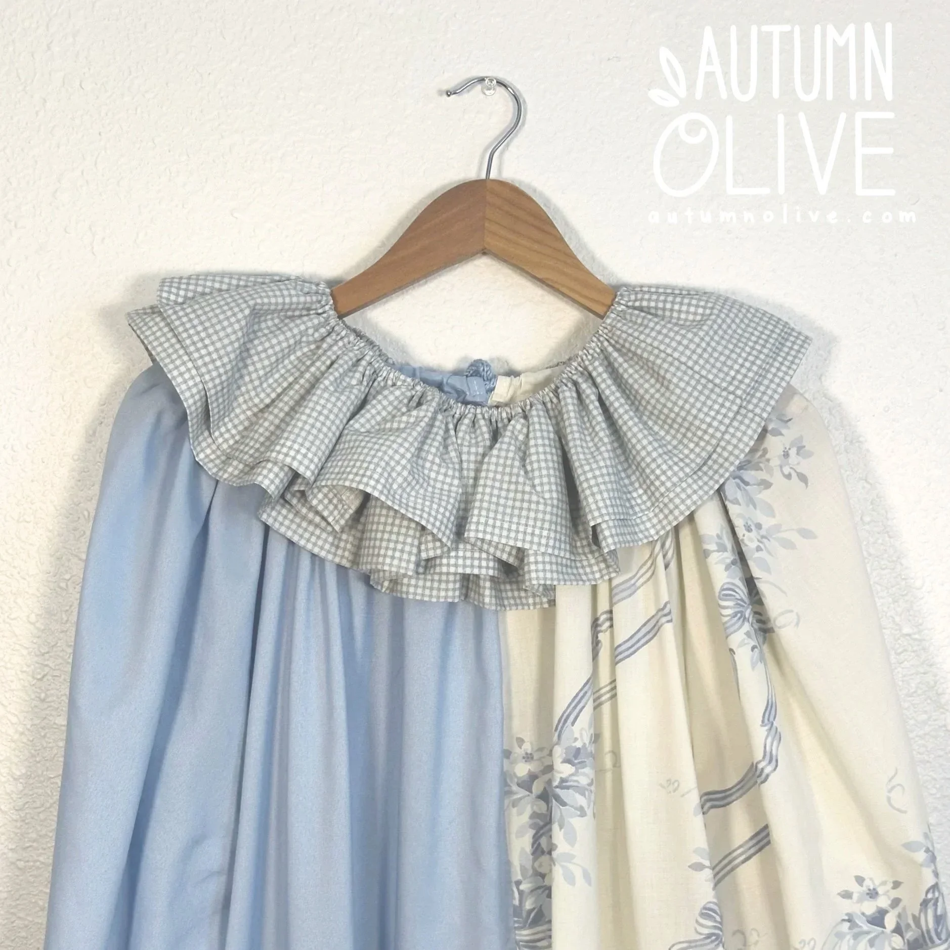 ruffled ribbons suit + hat | XS-2X