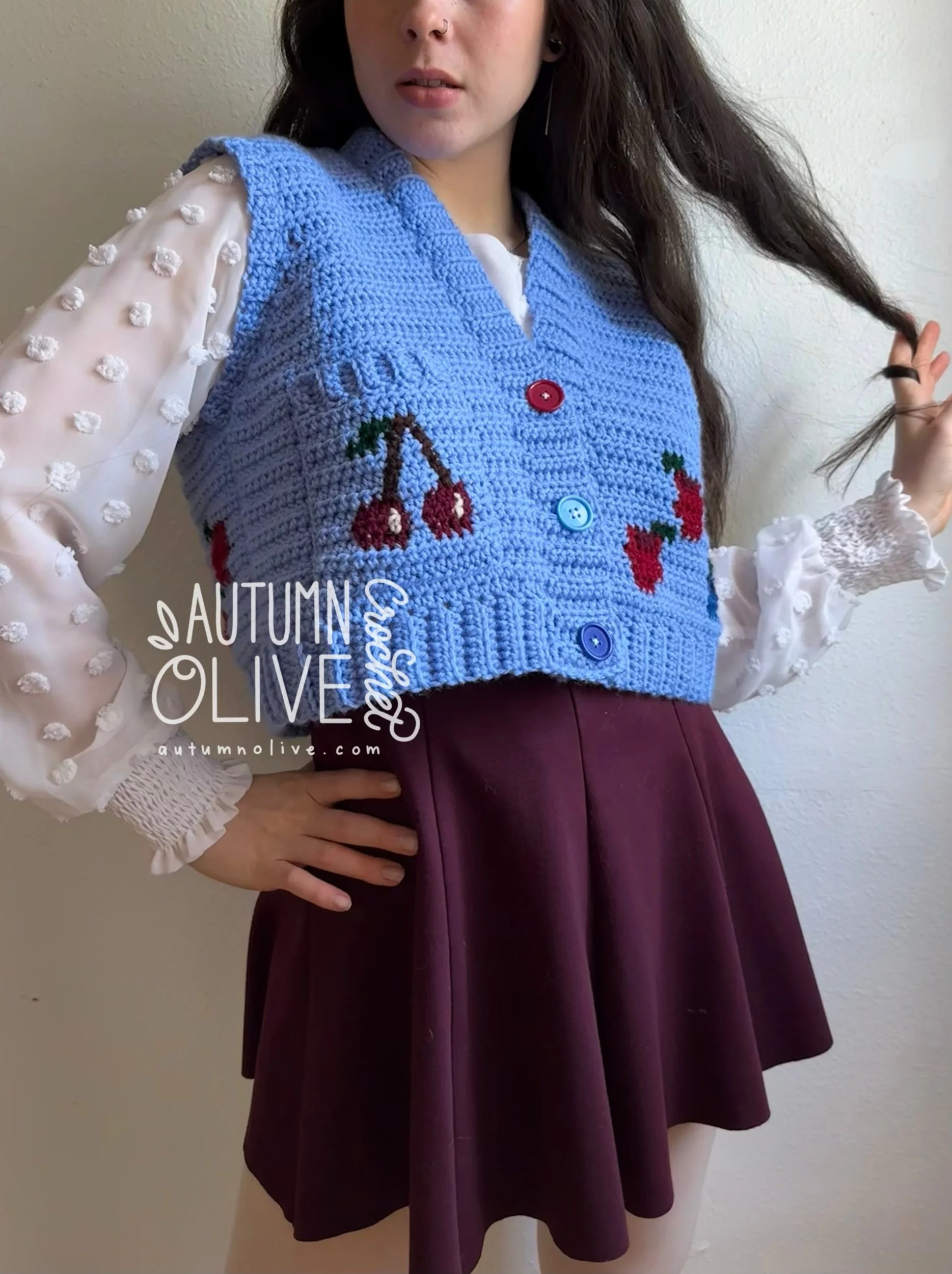 アウターその他 KIRSH Small cherry see-through pattern cardigan lime KKRMCCD スモールチェリーシースルーパターンカーディガン【ライム】