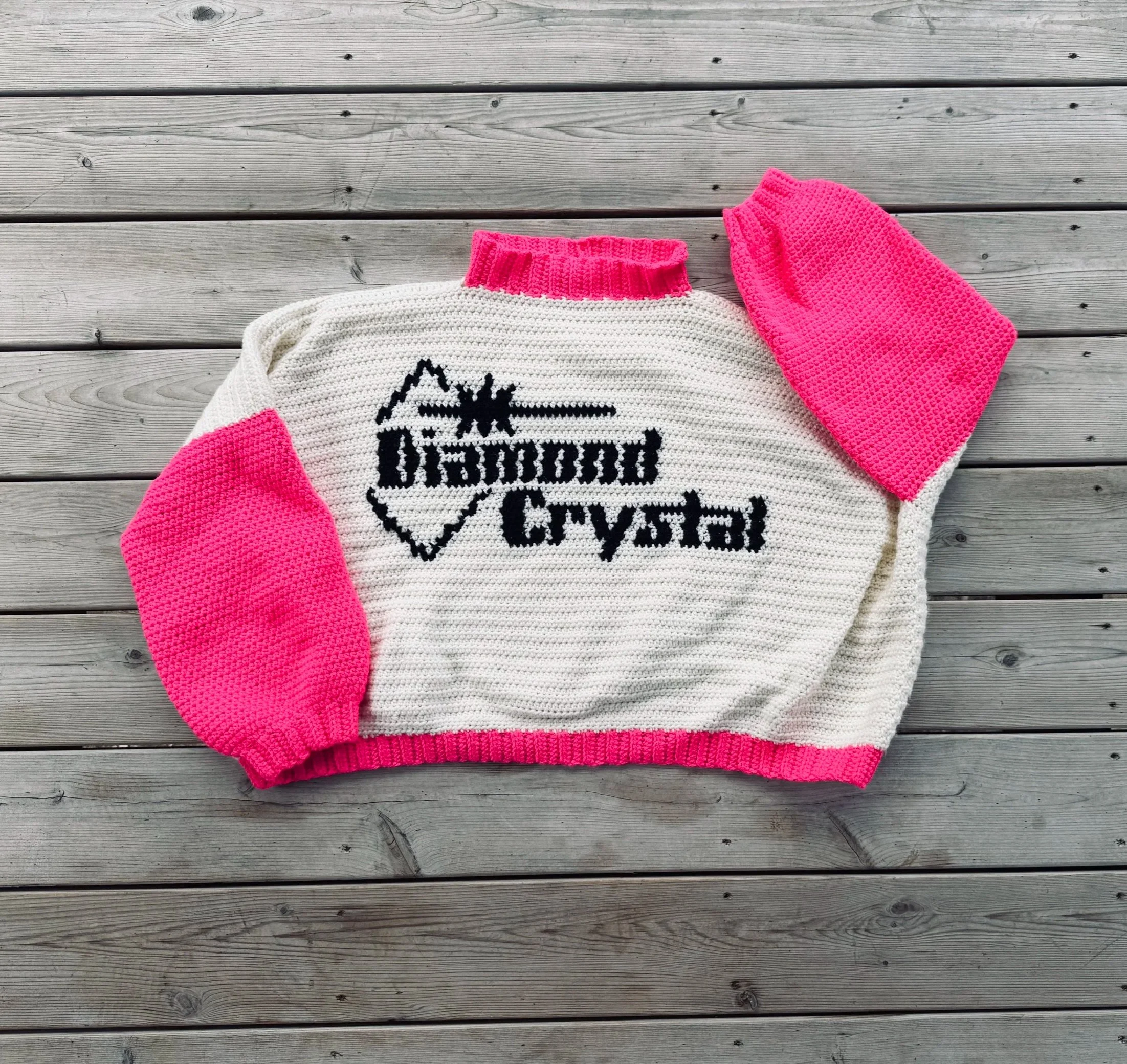 pink salt sweater