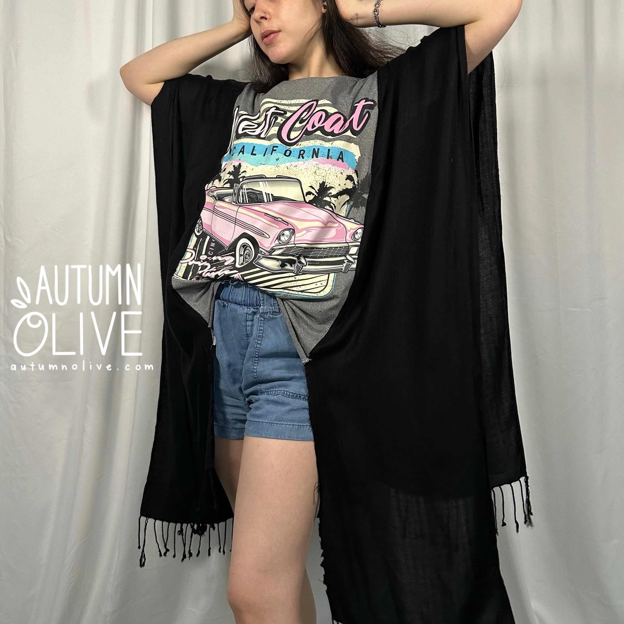 california t-shawl | M-2X