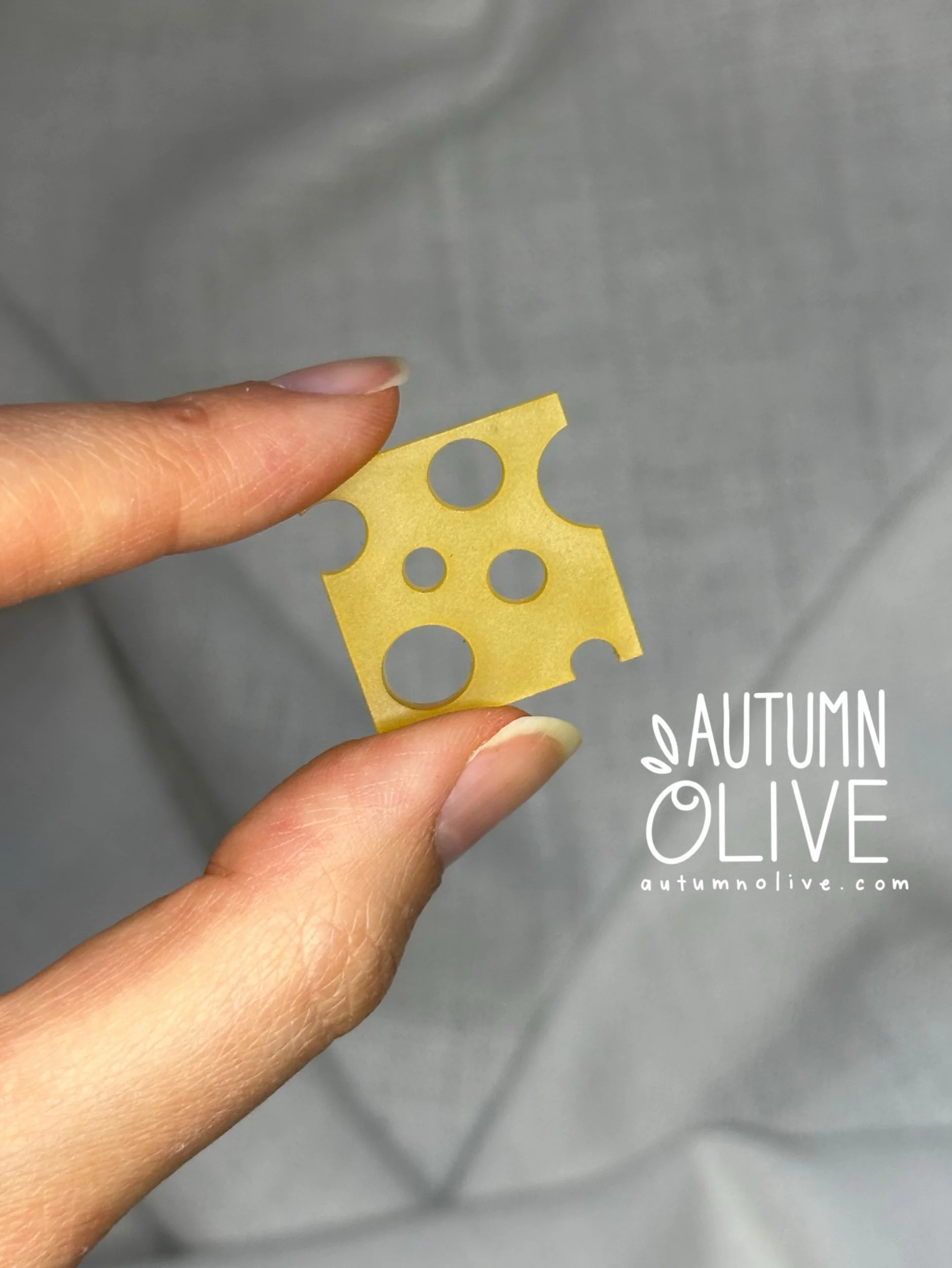 1" cheese buttons | yellow