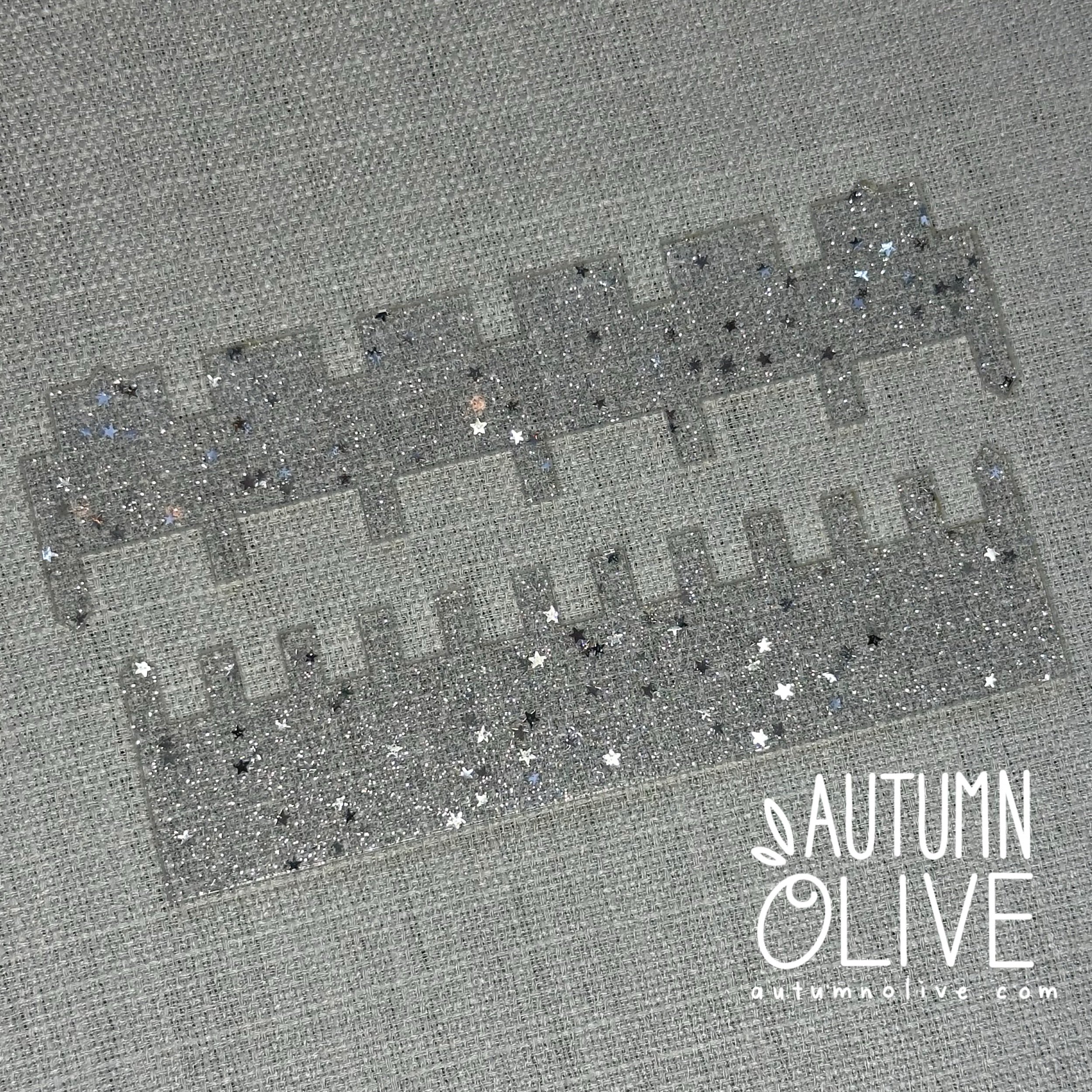 knitting needle pushers | star glitter
