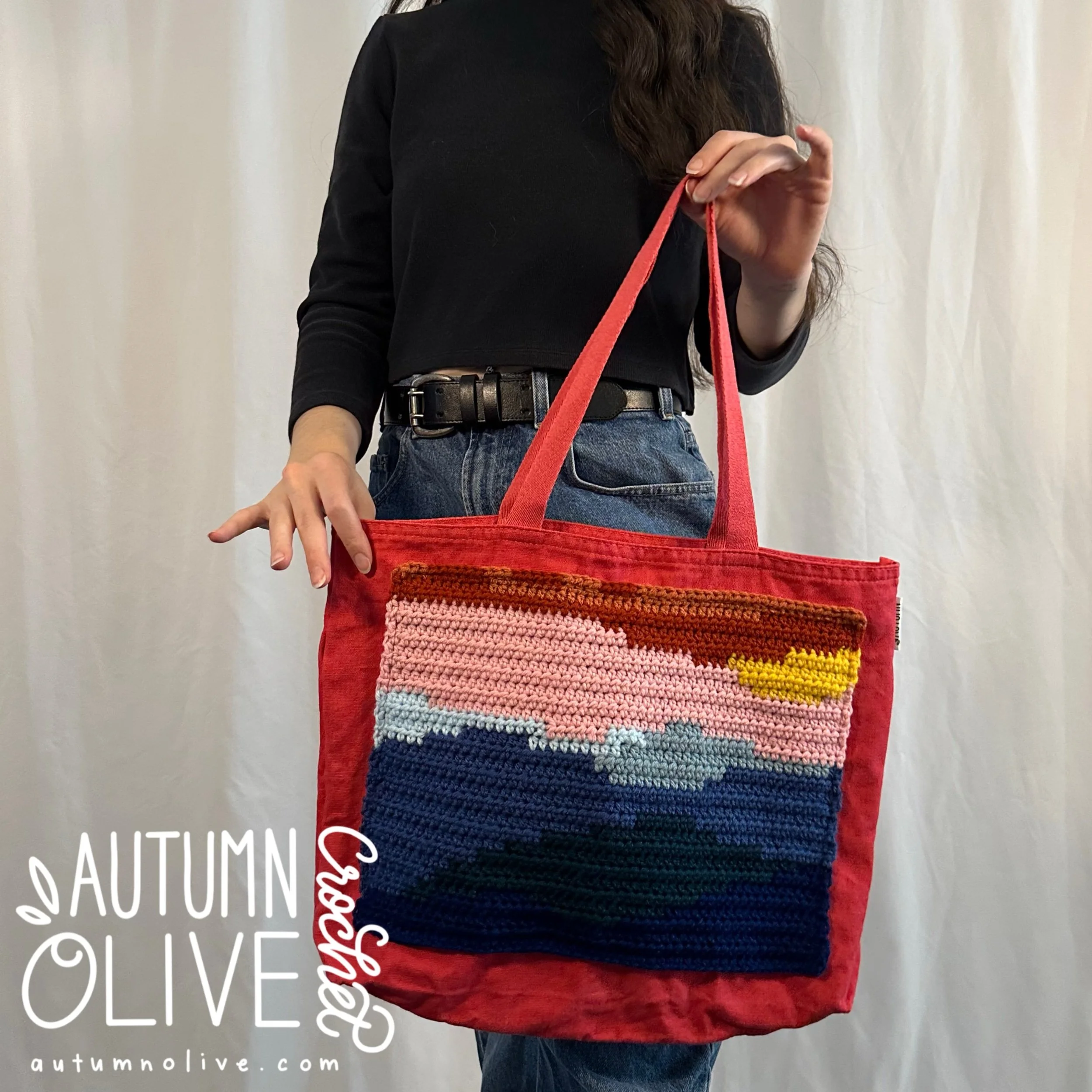 blue ridge mountains tote