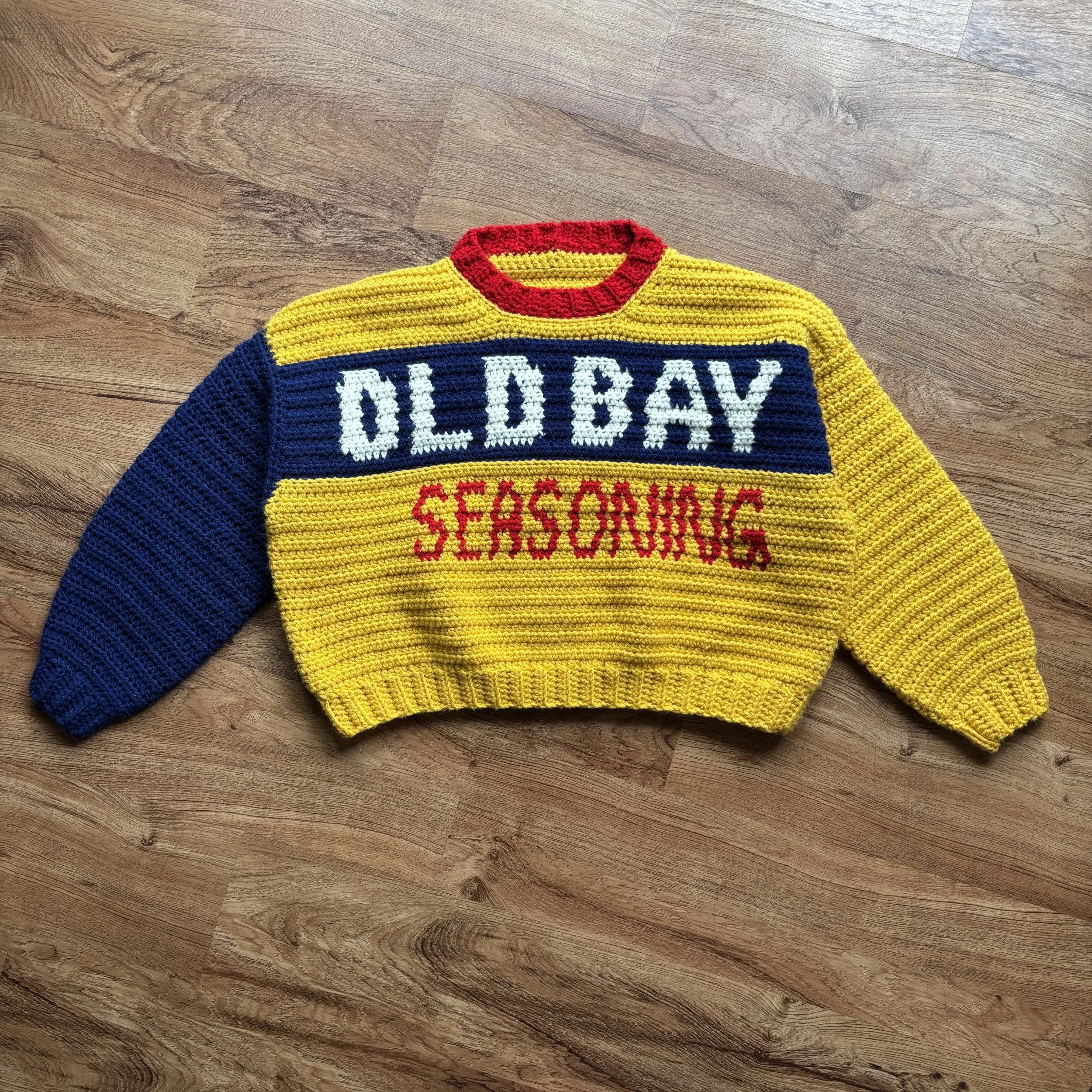 old bay with crewneck mod