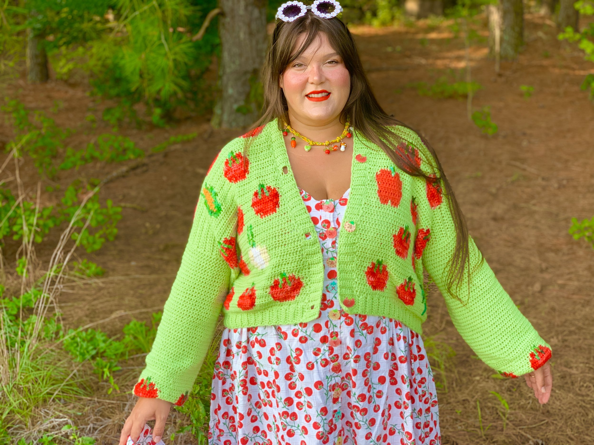 tomato tomato cardigan