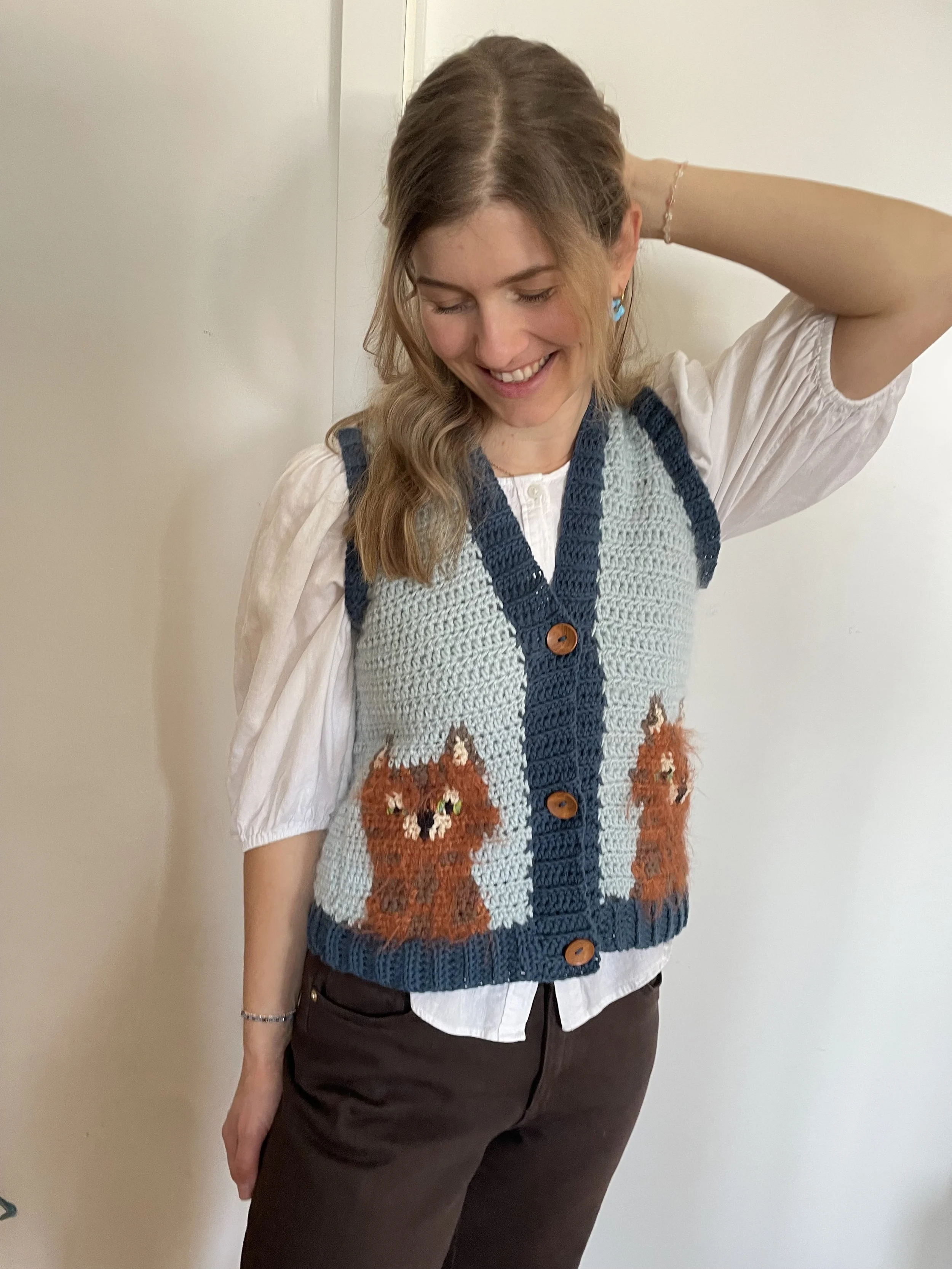 IG @sunburst_crochet made with pair of vests pattern