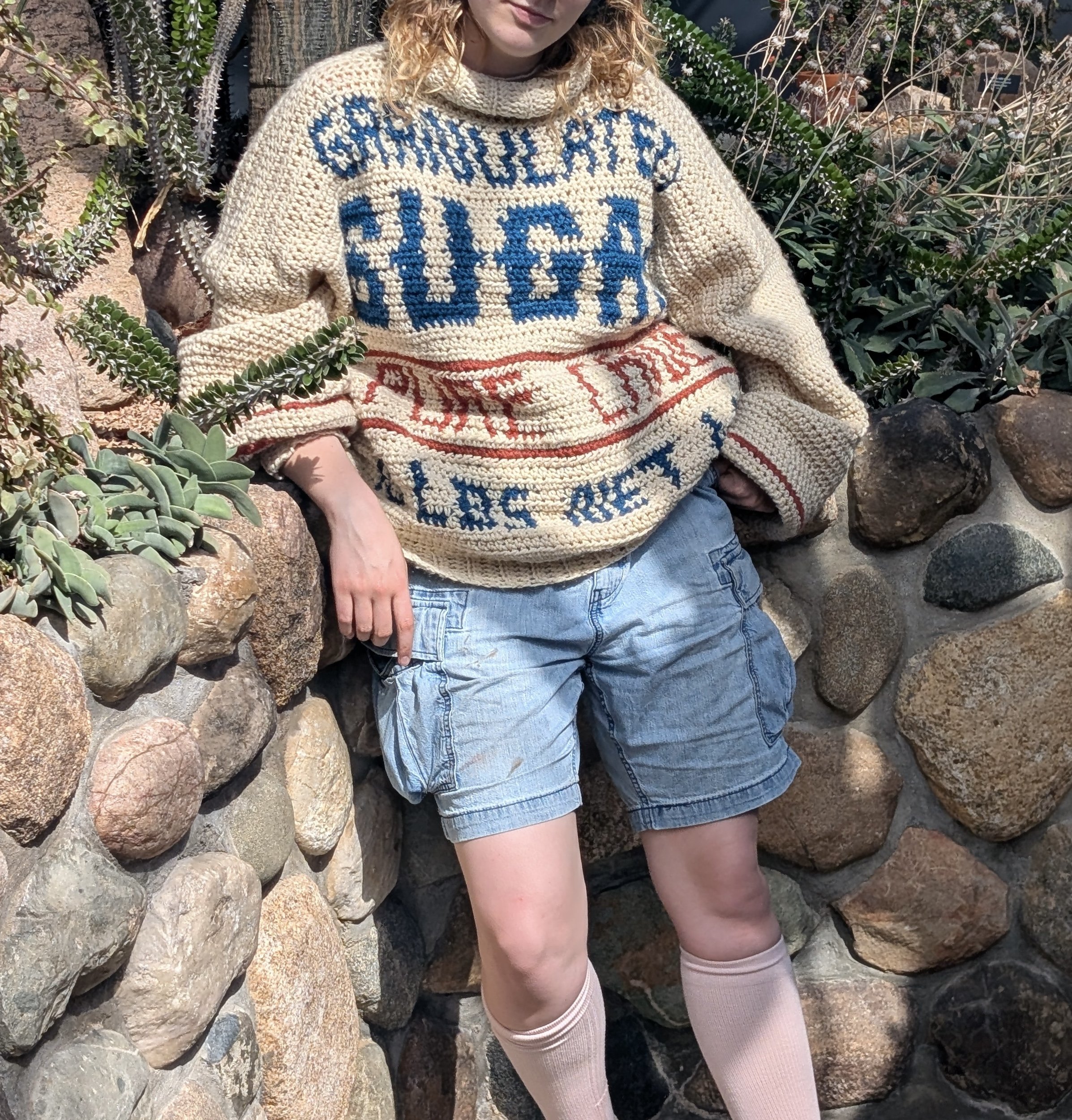 sugar sack sweater