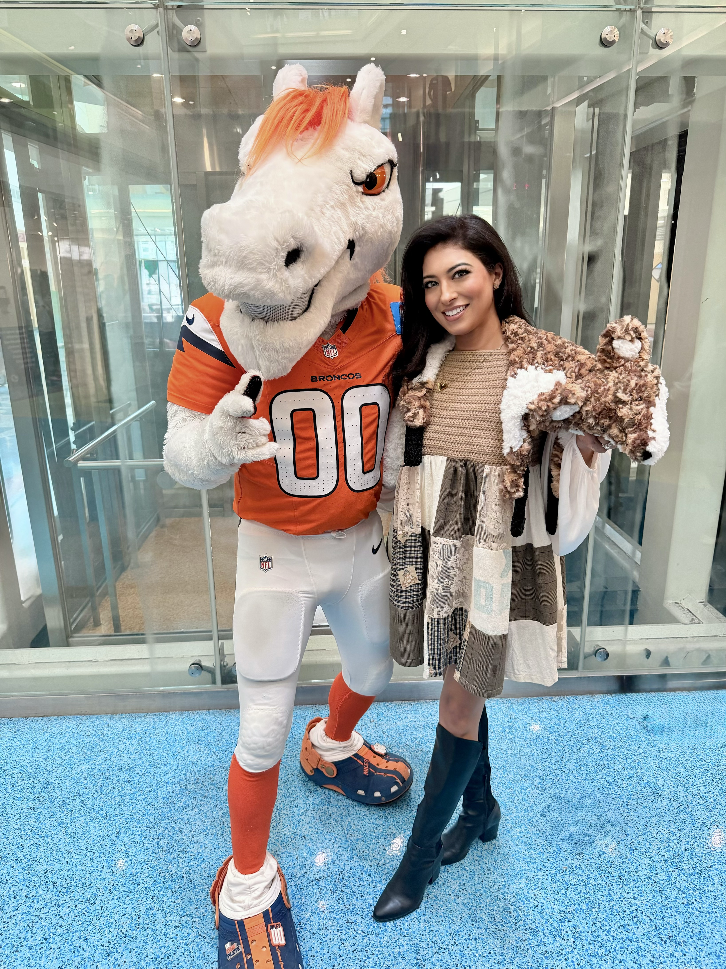 Miles the Broncos Mascot