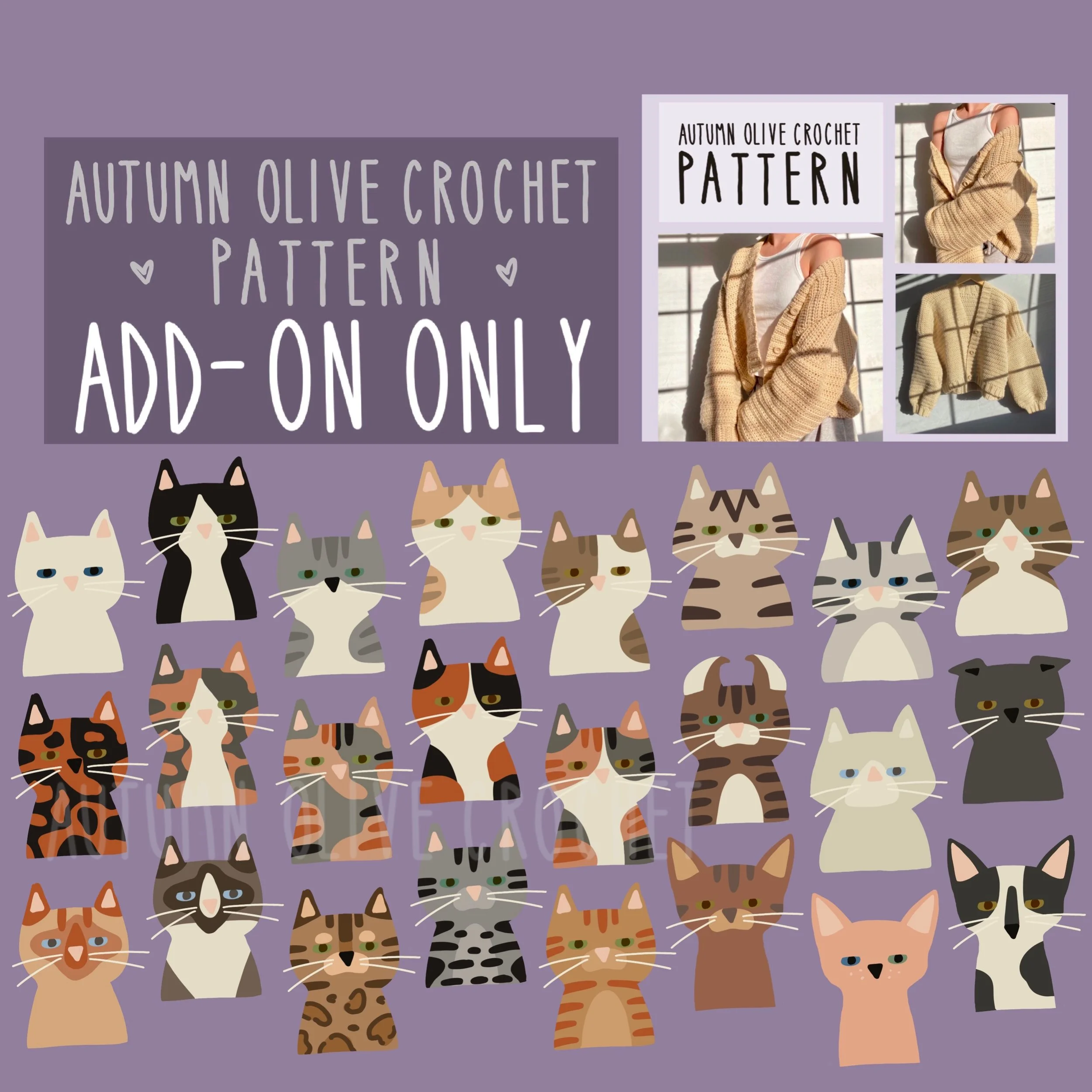 colorwork add-on: cats out of the bag