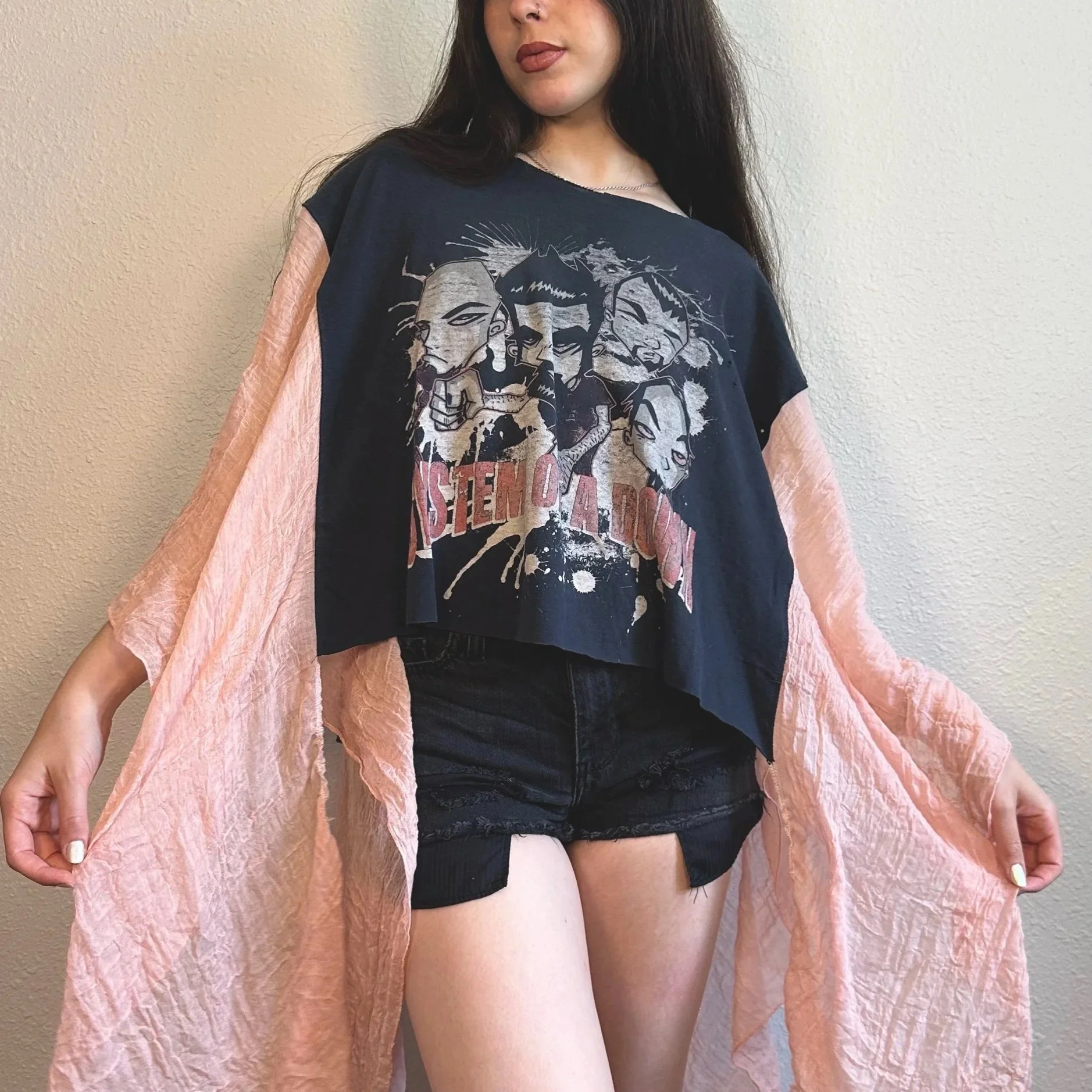 SOAD band t-shawl | S-XL