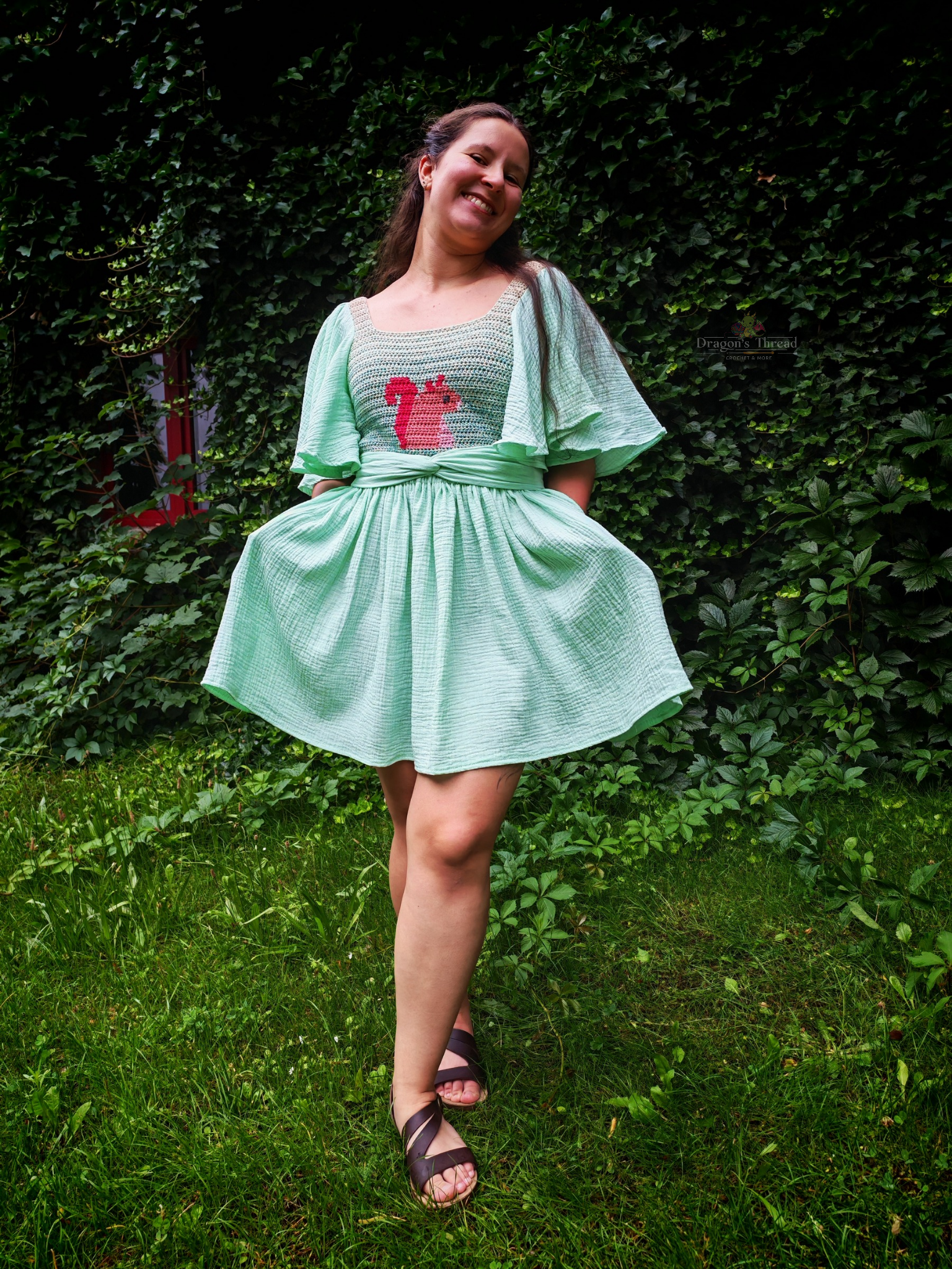 fun dress concept by @dragons.thread.art