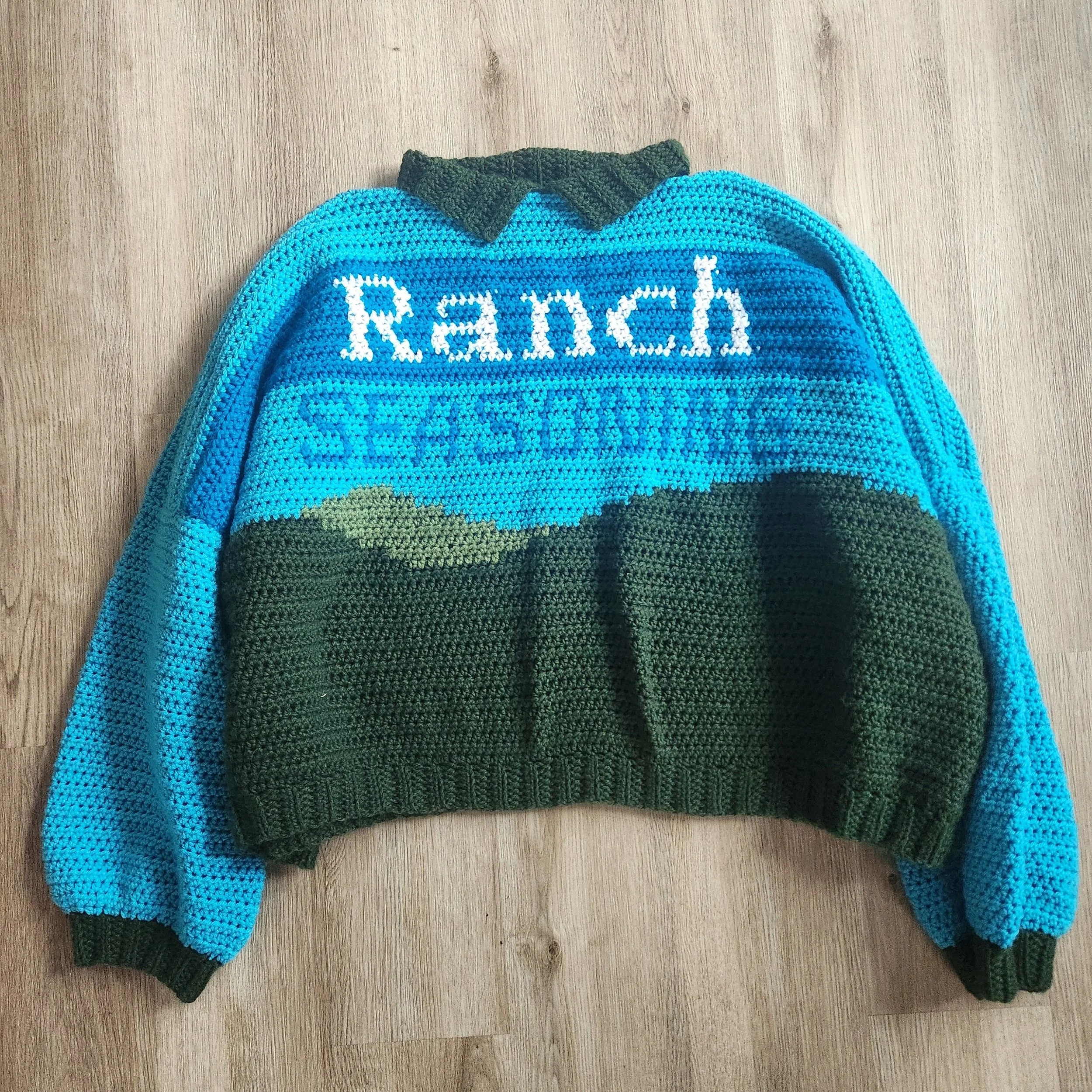 ranch with split collar