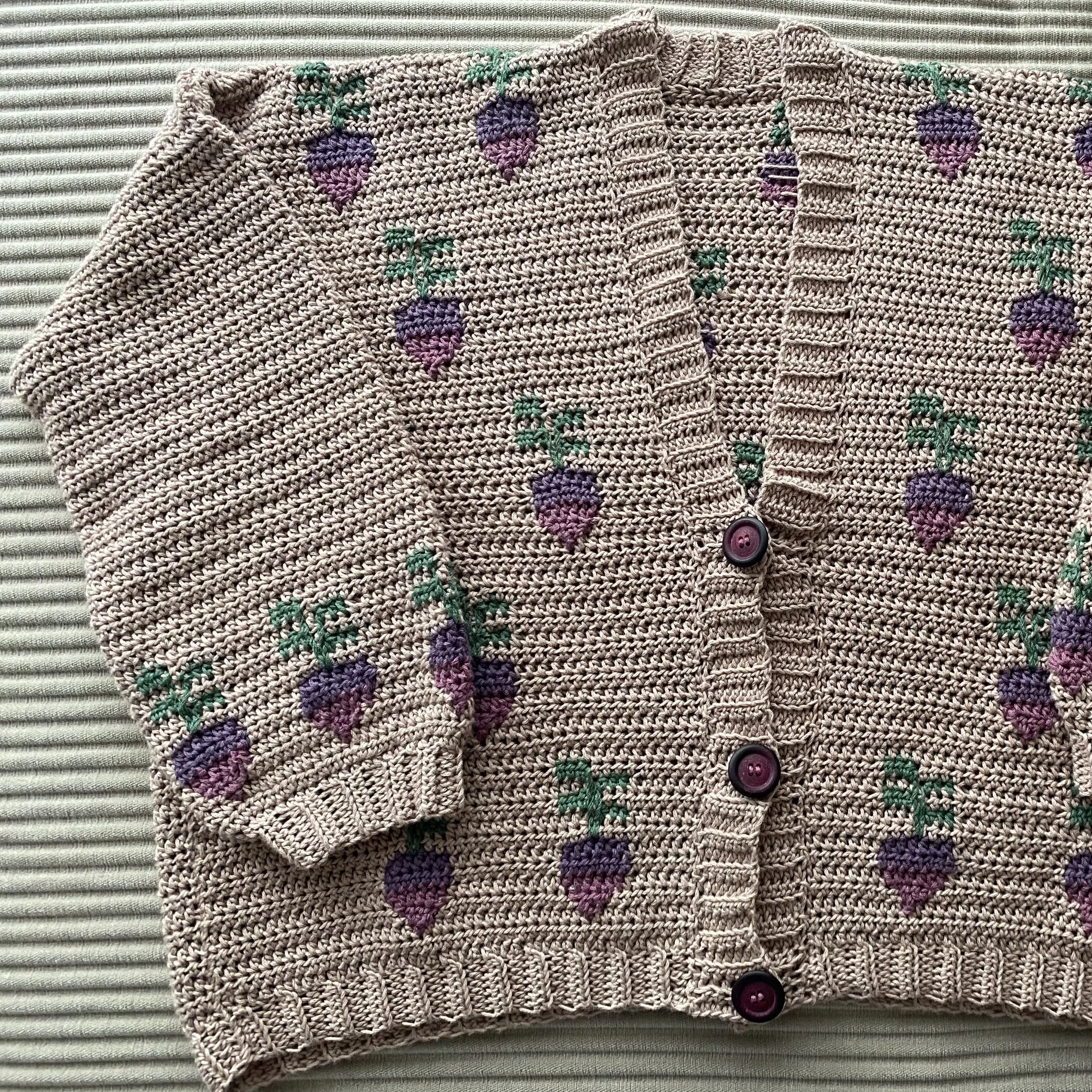 radishes cardigan!!