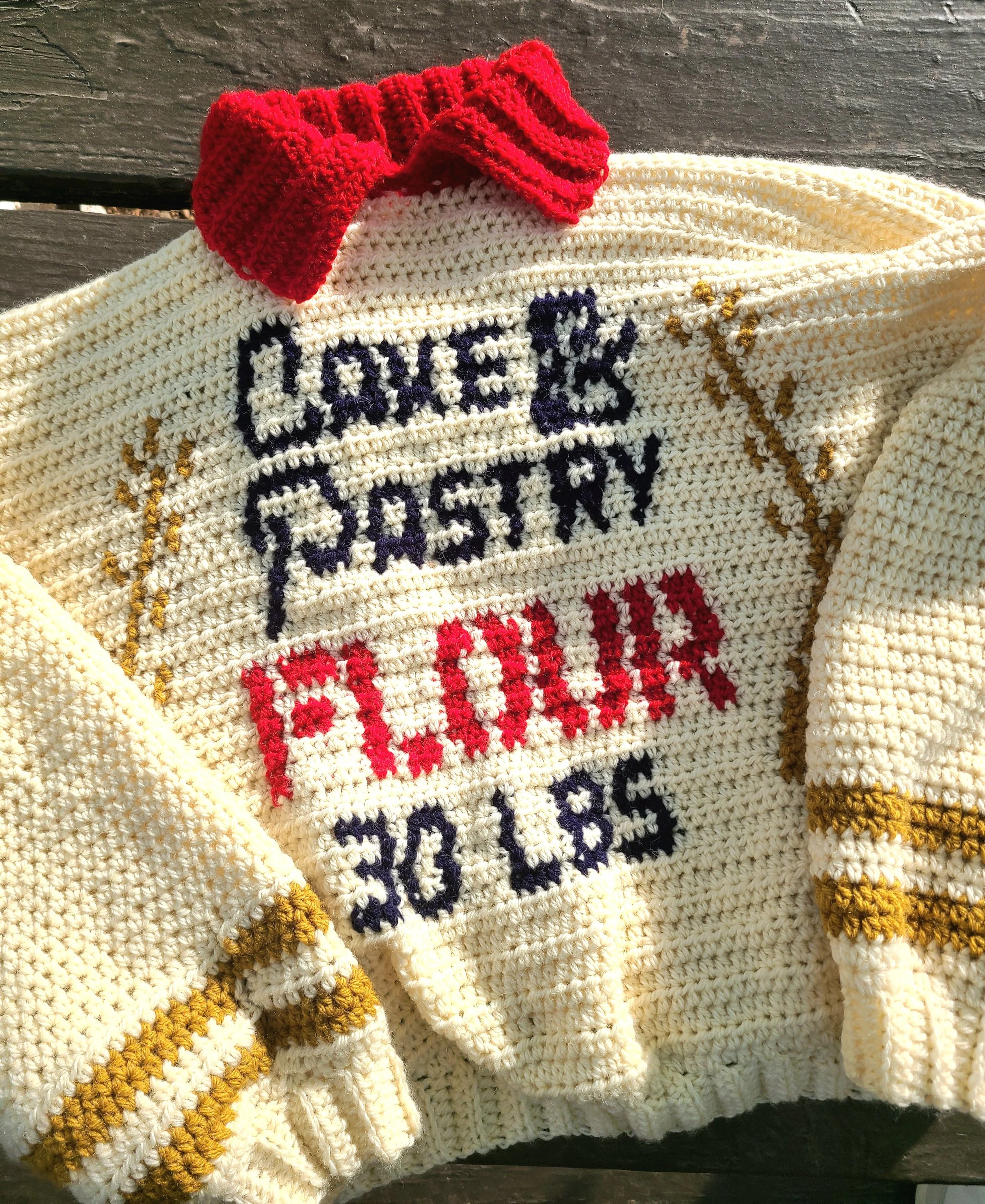 flour sack sweater