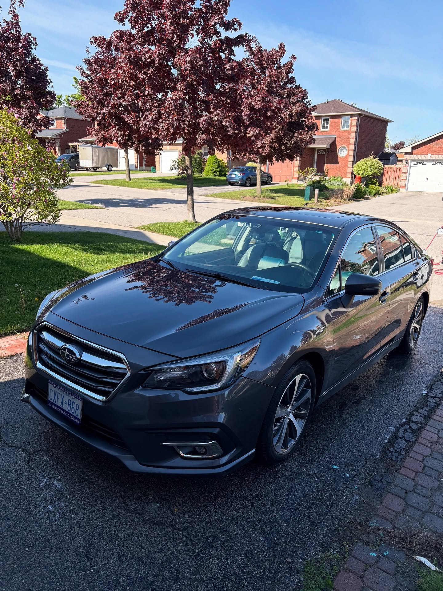 Another vehicle we completed recently, this Subaru Legacy Received our Full Interior &amp; Exterior Detail Service 🚘🧼

Nothing better than having your vehicle detailed while your at home 🙌 

Contact us to book an appointment ✍️