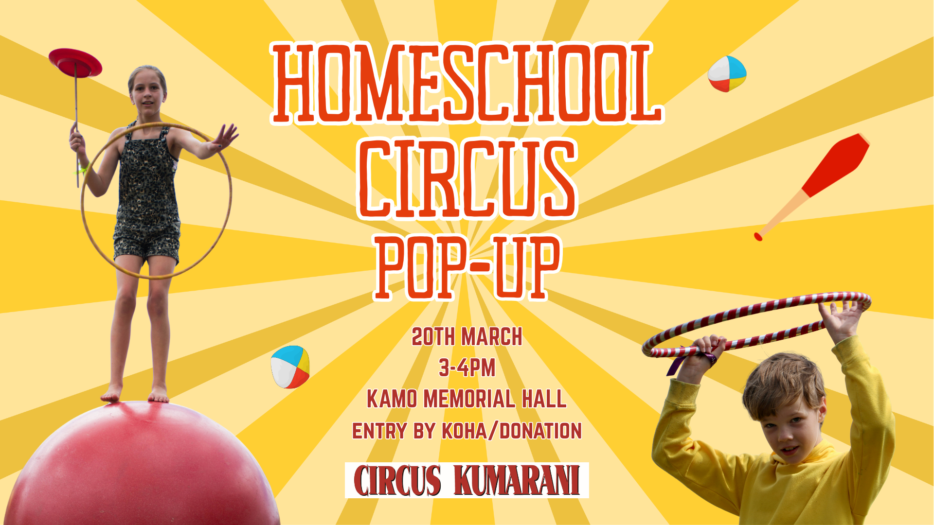 Homeschool Circus Pop-Up