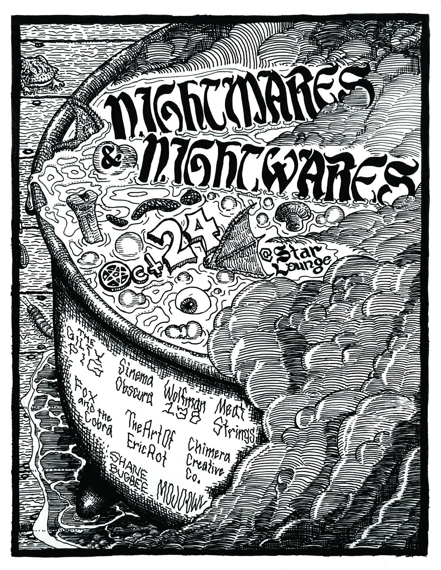 Nightmares and Nightwares — Austin Winstead Illustration