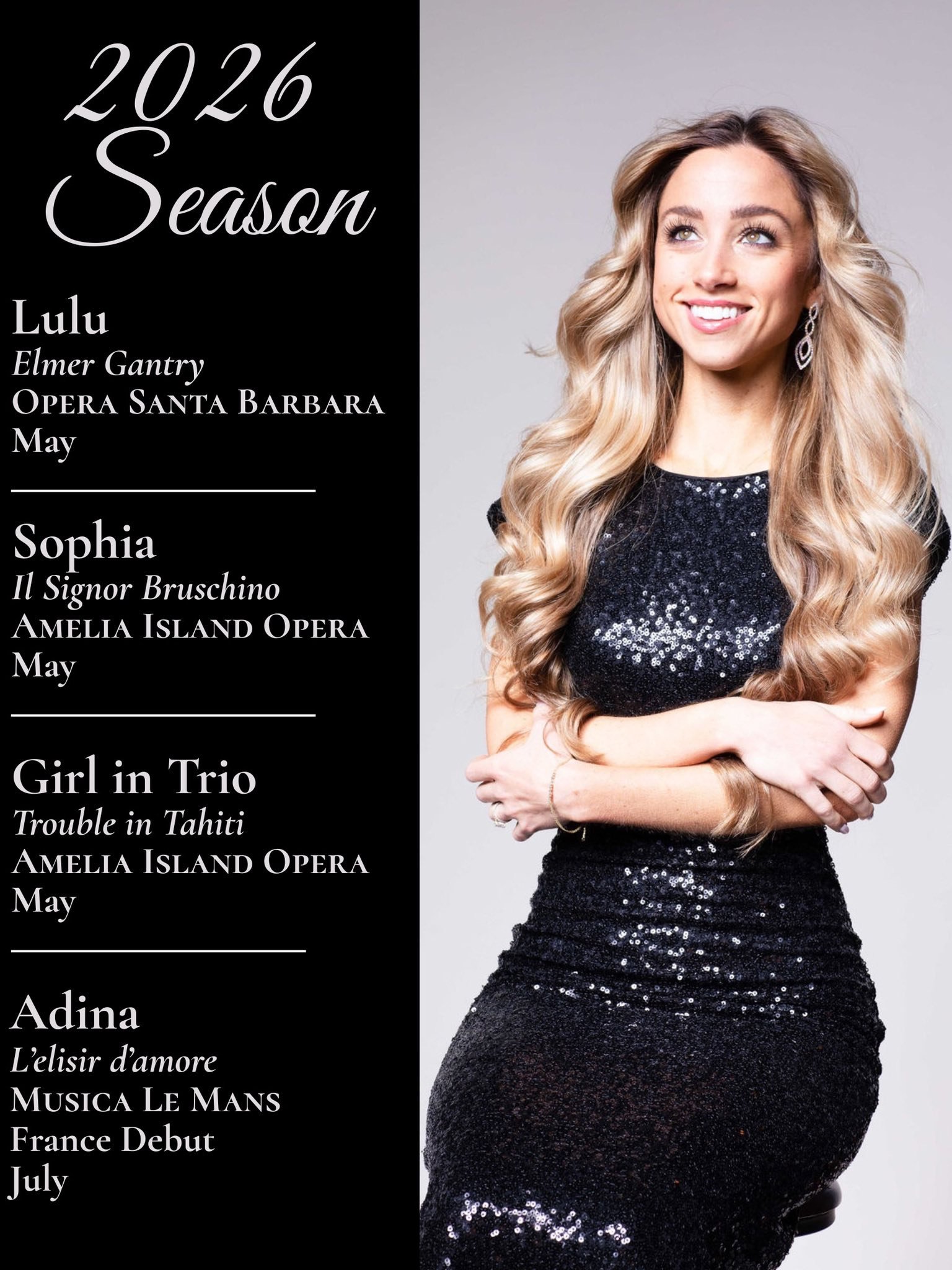 So grateful for this season and for all of the wonderful artists, companies, and friends I&rsquo;ve had the privilege of working with along the way!✨

One more stop to go! &Agrave; bient&ocirc;t, France! 🇫🇷

Opera Santa Barbara Amelia Island Opera 