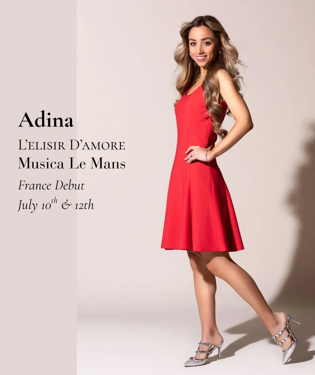 Round two with Adina! 🇫🇷✨ Looking forward to bringing her to France this summer with Musica Le Mans! ❤️