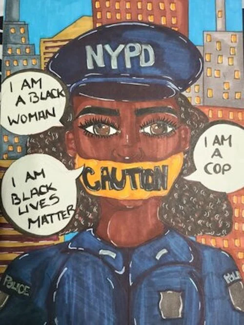 commissioned artwork exclusive to Caribbean Collective Magazine done by Tiara Jade