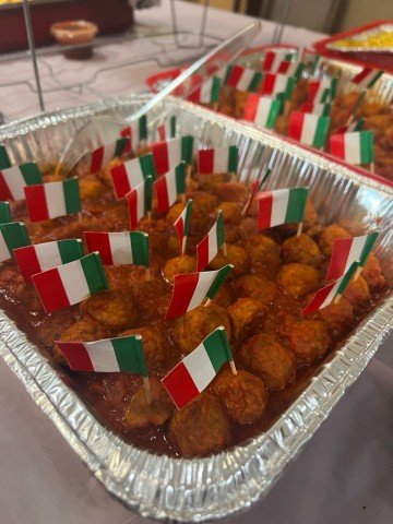 Photo of meatballs taken at Flag Day