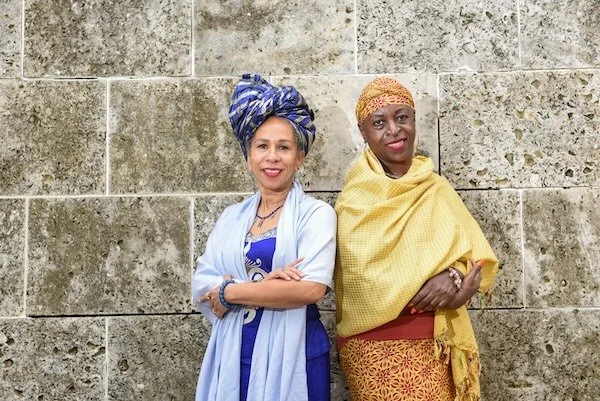 Founder Njeri Plato (right) and Renee “Trini” Allong, Photo courtesy of History Miami Folklife