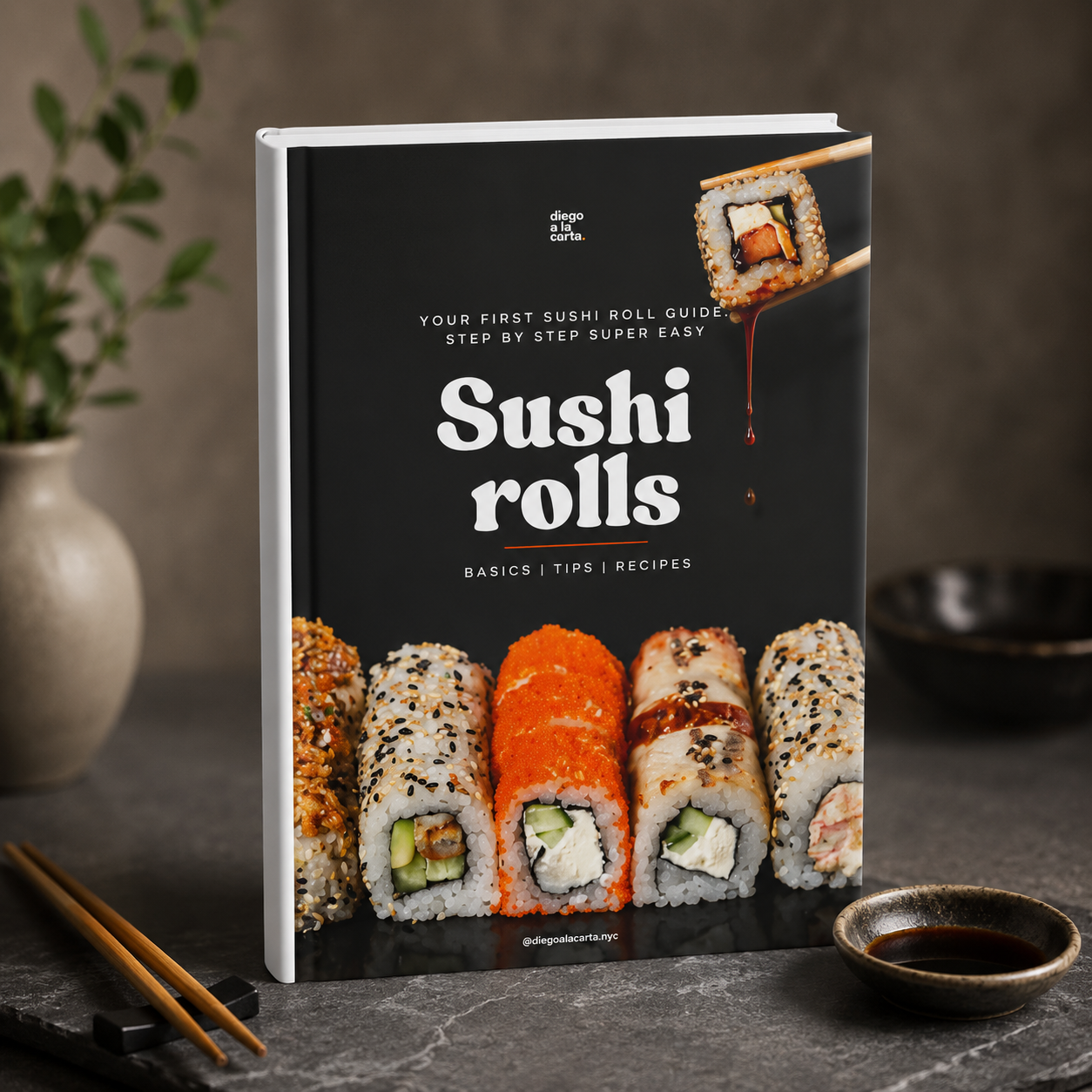 Sushi Roll E-book Step bye step