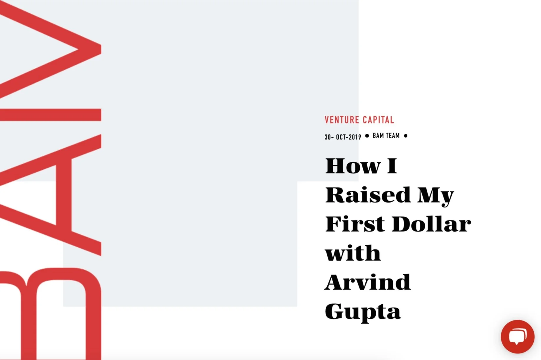 How I Raised My First Dollar with Arvind Gupta