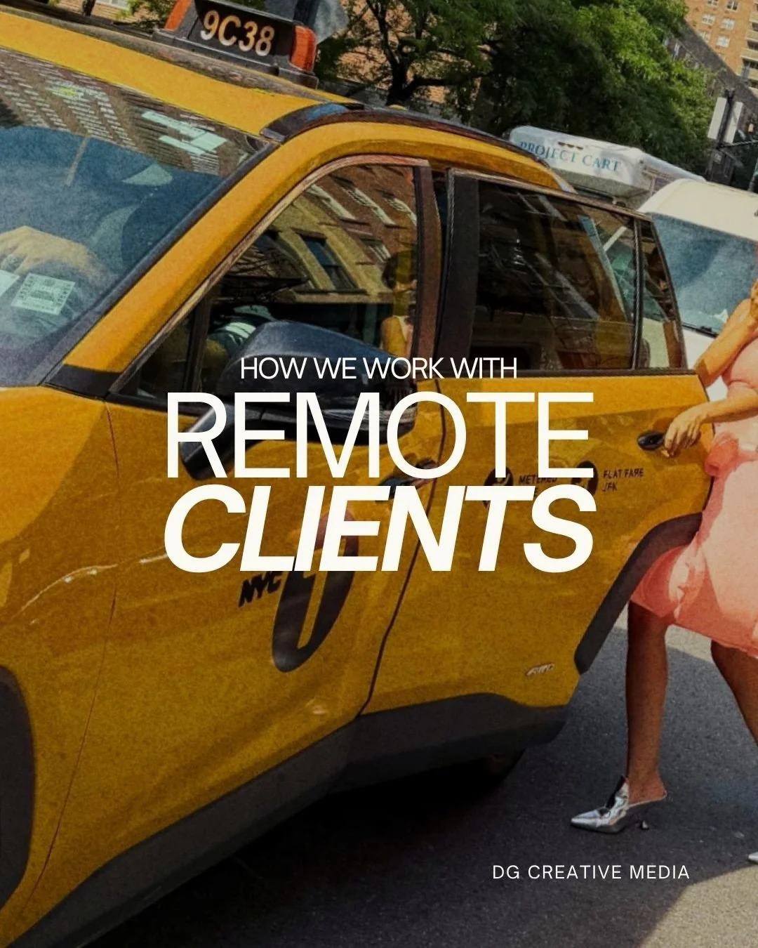 Distance has never been a barrier to working with DG Creative.

We welcome clients near and far, taking the time to understand your brand, your resources, and how we can work together most effectively. There&rsquo;s no single way to collaborate with 