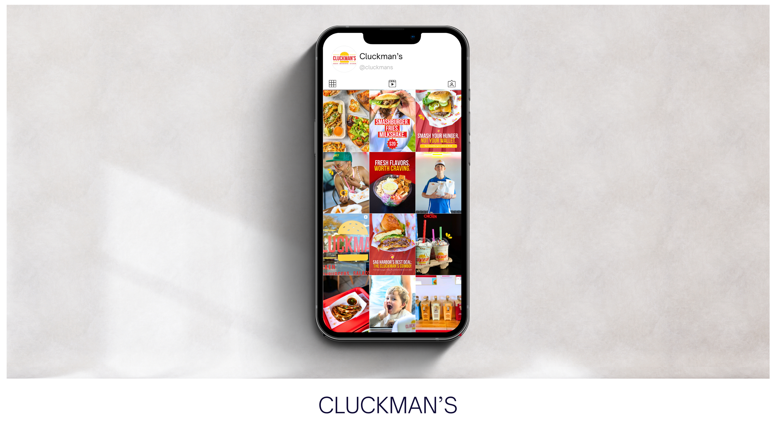 DG Creative Media social media marketing for Cluckman's, Sag Harbor, the Hamptons, NY