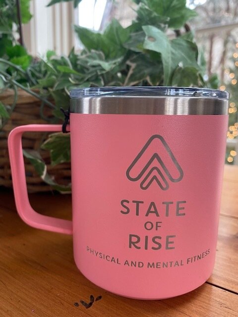 State of Rise Coffee Mug