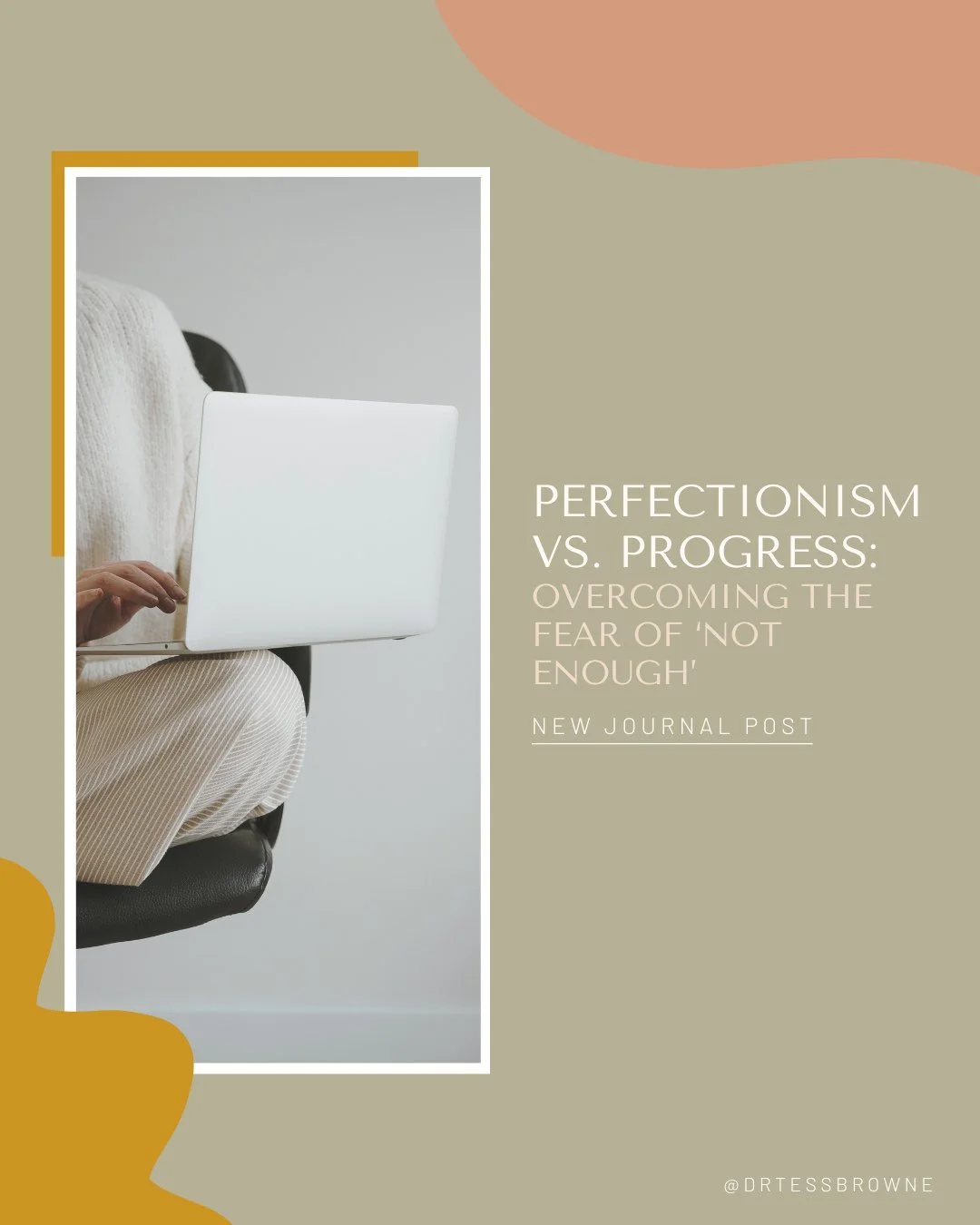 Progress over perfection always 💕⁠
⁠
The fear of not being enough can keep us stuck, overworking, overthinking, and waiting for the &ldquo;perfect&rdquo; moment. But real growth happens when we take imperfect action.⁠
⁠
Perfection isn&rsquo;t the go