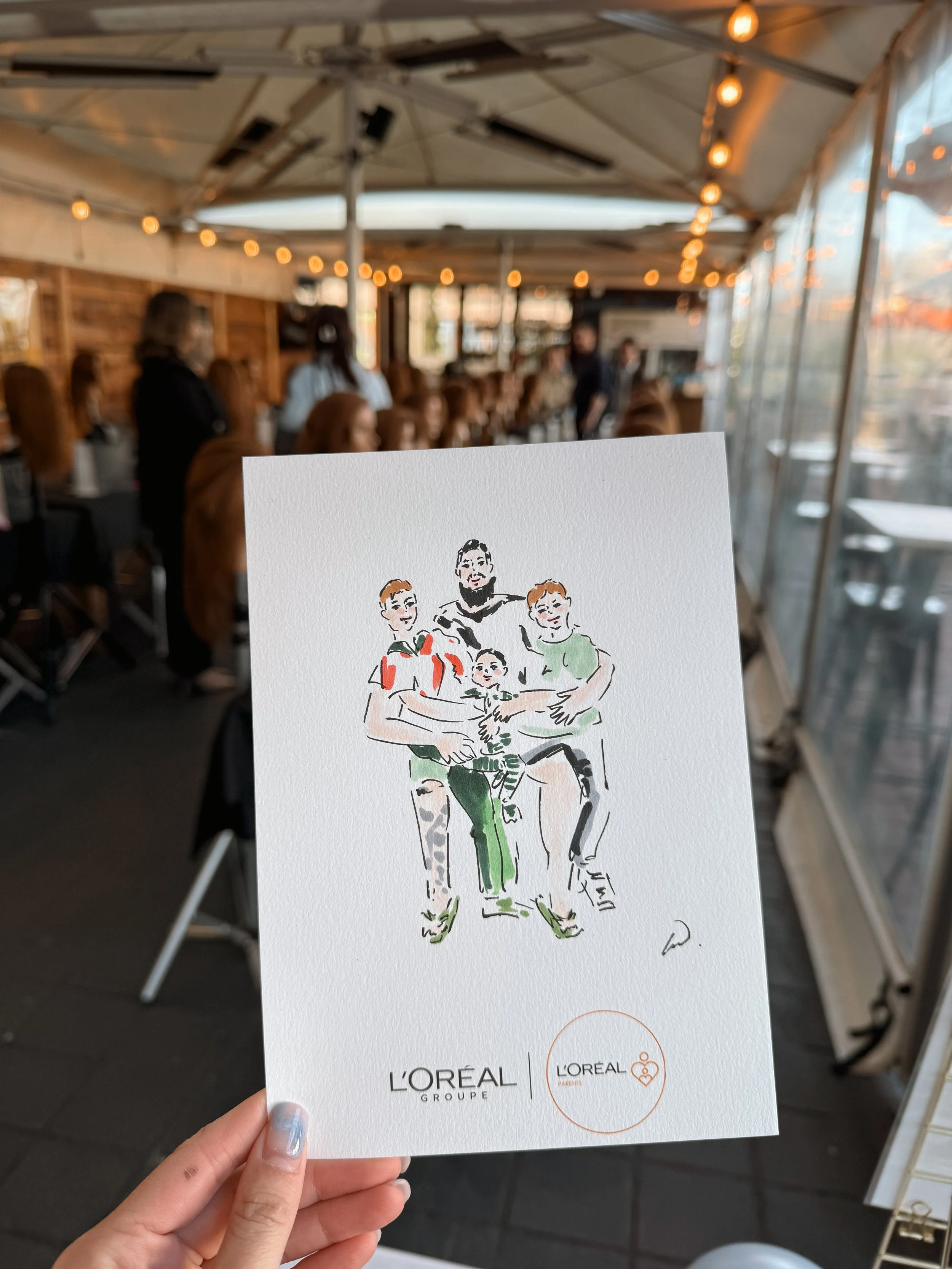 LIVE ILLOS at L'Oréal's Beers, Braids & Banter Event