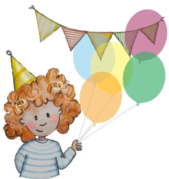 Daisy with bunting.jpeg