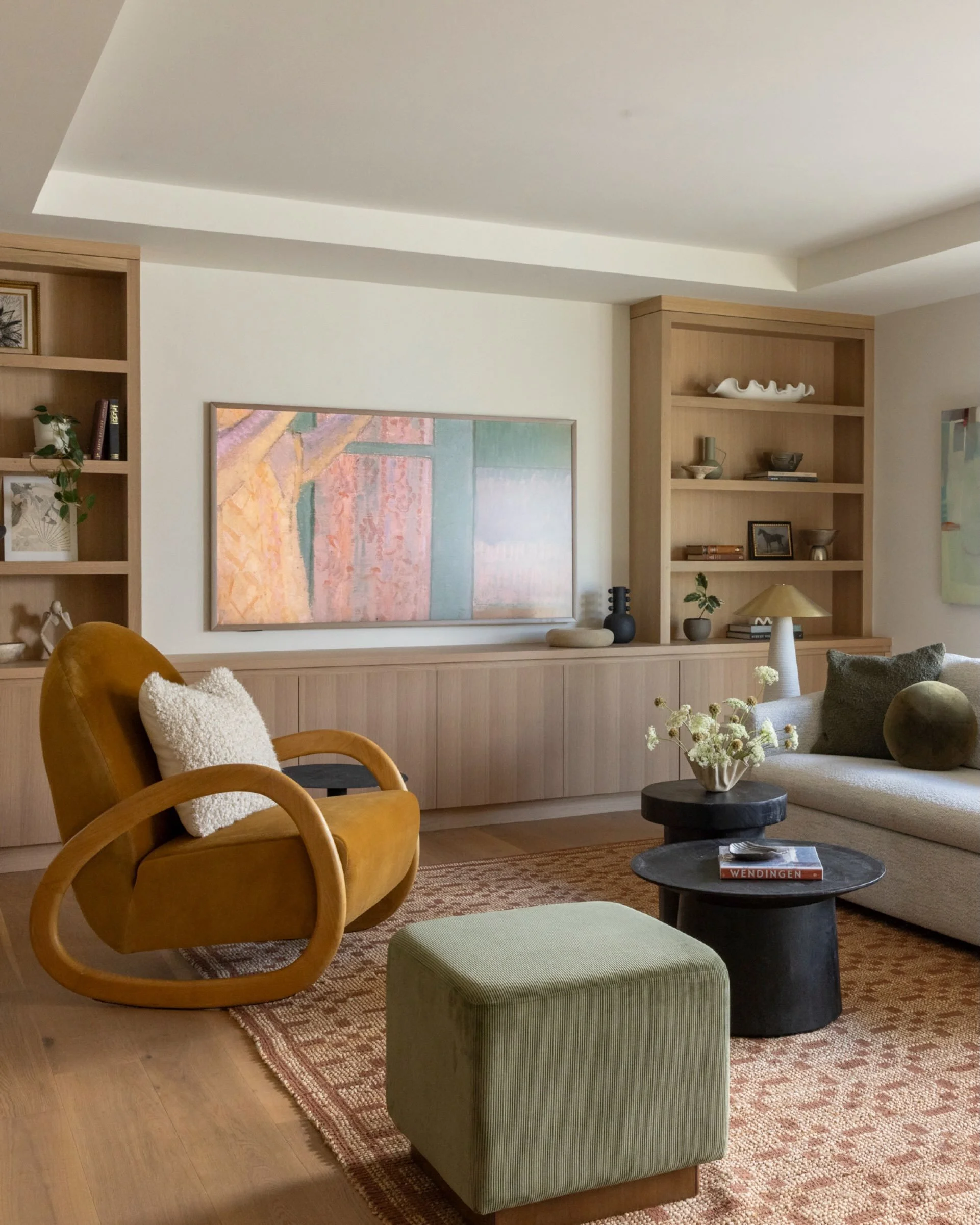 So honored to see this Thompson project featured on @apartmenttherapy. The old brick fireplace didn&rsquo;t just eat up square footage, it blocked the afternoon sun and cut off the flow to the rest of the main floor. Taking it out wasn&rsquo;t about 