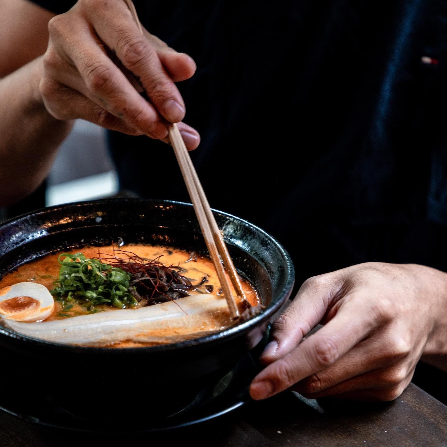 When a good bowl of ramen hits the spot 👌
Check out our updated trading hours below for dine-in and takeaway:
⠀
⏰ SUN-THU
11:30AM-3PM, 5PM-10PM

⏰ FRI-SAT
11:30AM-3PM, 5PM-11PM