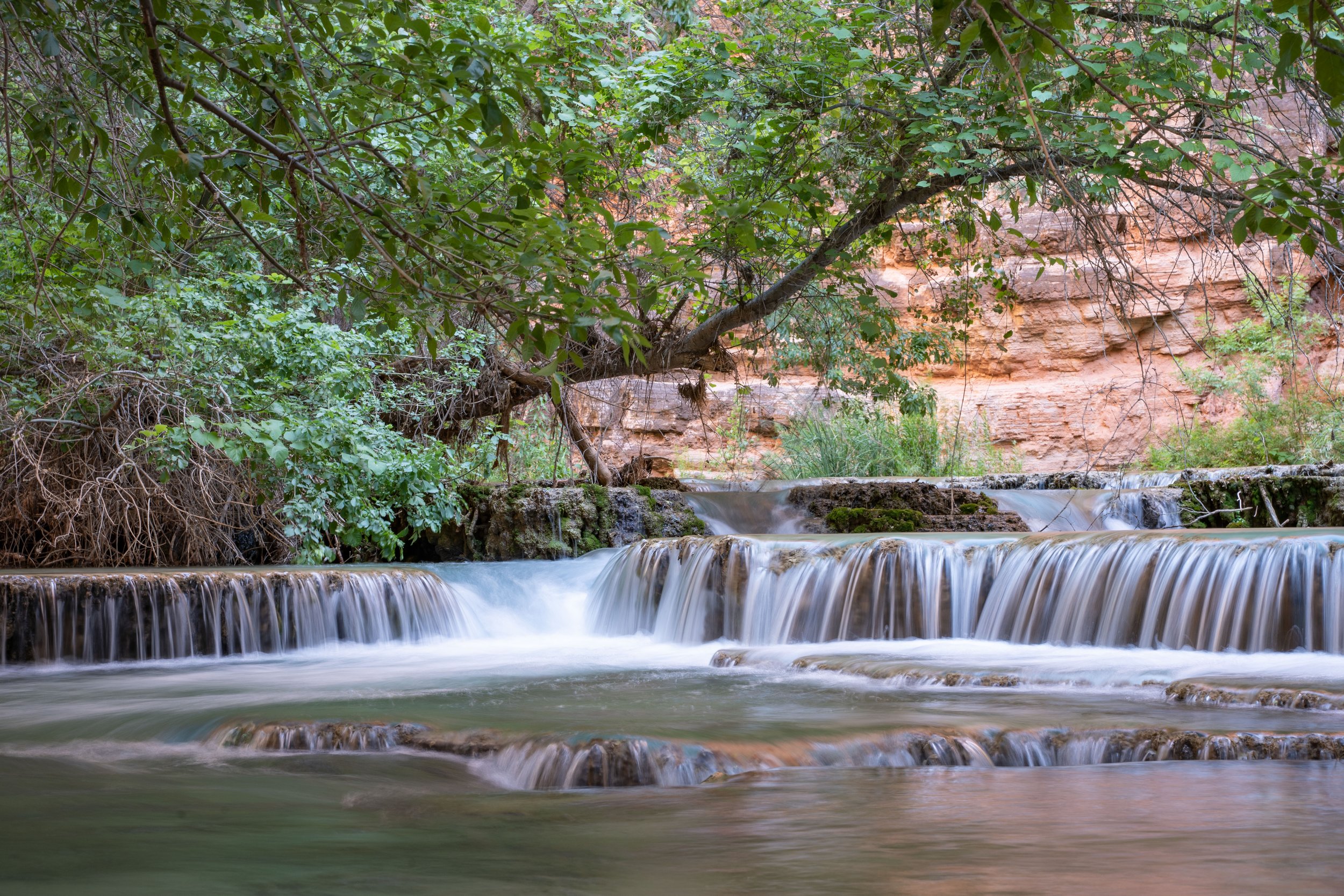Havasupai Travertine Long Exposure