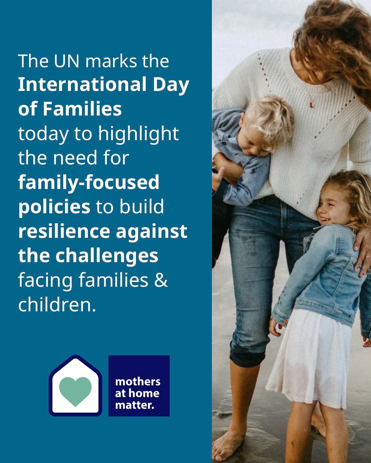 The UN marks the International Day of Families today to highlight the need for family-focused policies to build resilience against the challenges facing families and children today.
&nbsp;
A consistent caregiver at home who provides attention, time a