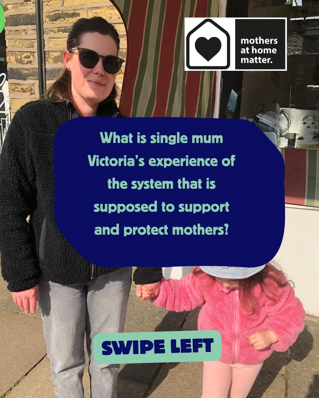 Another personal story from a mum who feels undervalued by society. Victoria desires to be there for her daughter in the formative years. Government repeats again and again that these are the most important years in a child&rsquo;s development but de
