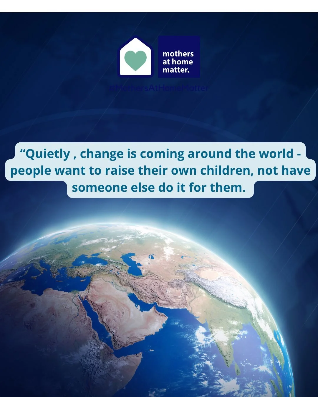 Is there a change coming? Are you part of it? Steve Biddulph&rsquo;s words, taken from his book, Raising Babies, are stark in their wisdom. We know something has to change and all of of us at MAHM believe we are part of this change. We are a UK organ