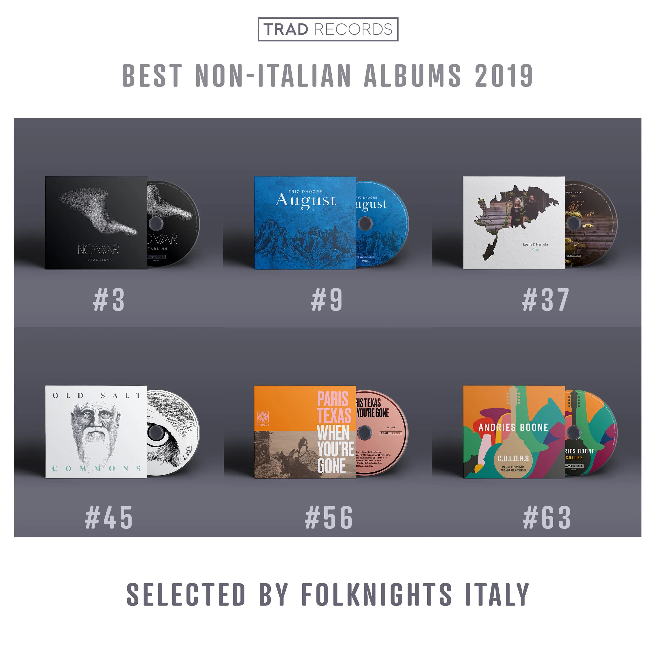 ‘Best non-Italian albums selection 2019’