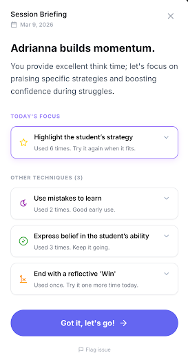 Human-Centered Tutoring, Supported by AI