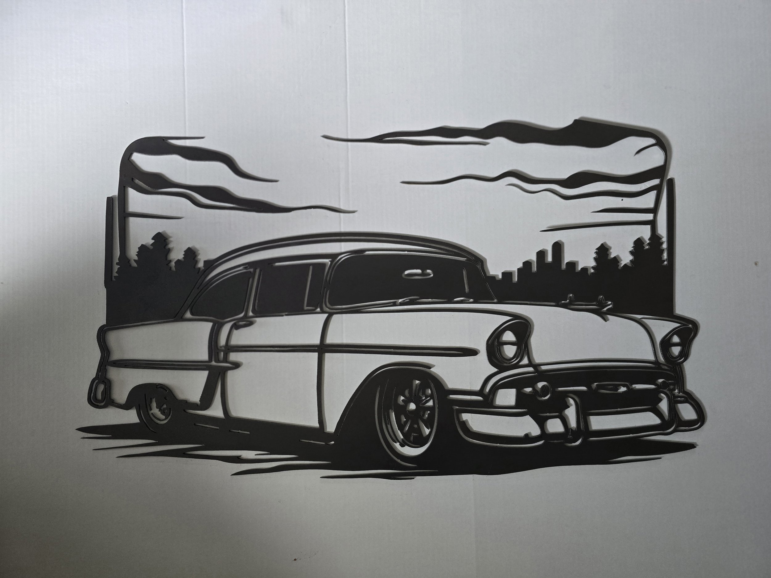 Bel Air Scene - Reduced To Clear