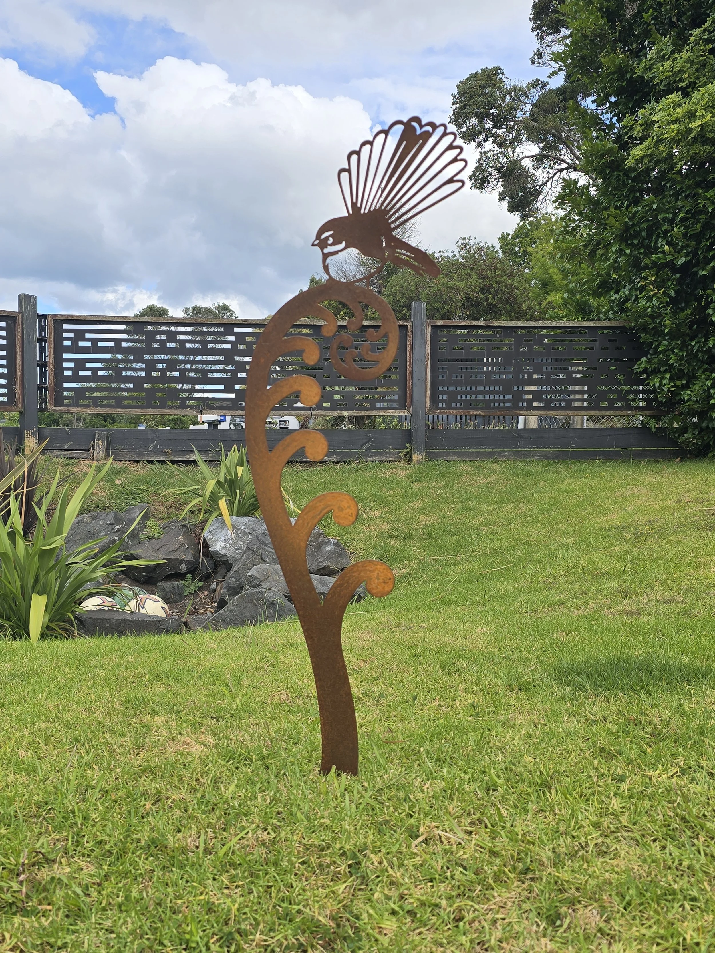 Koru Spiral — Steel Art NZ