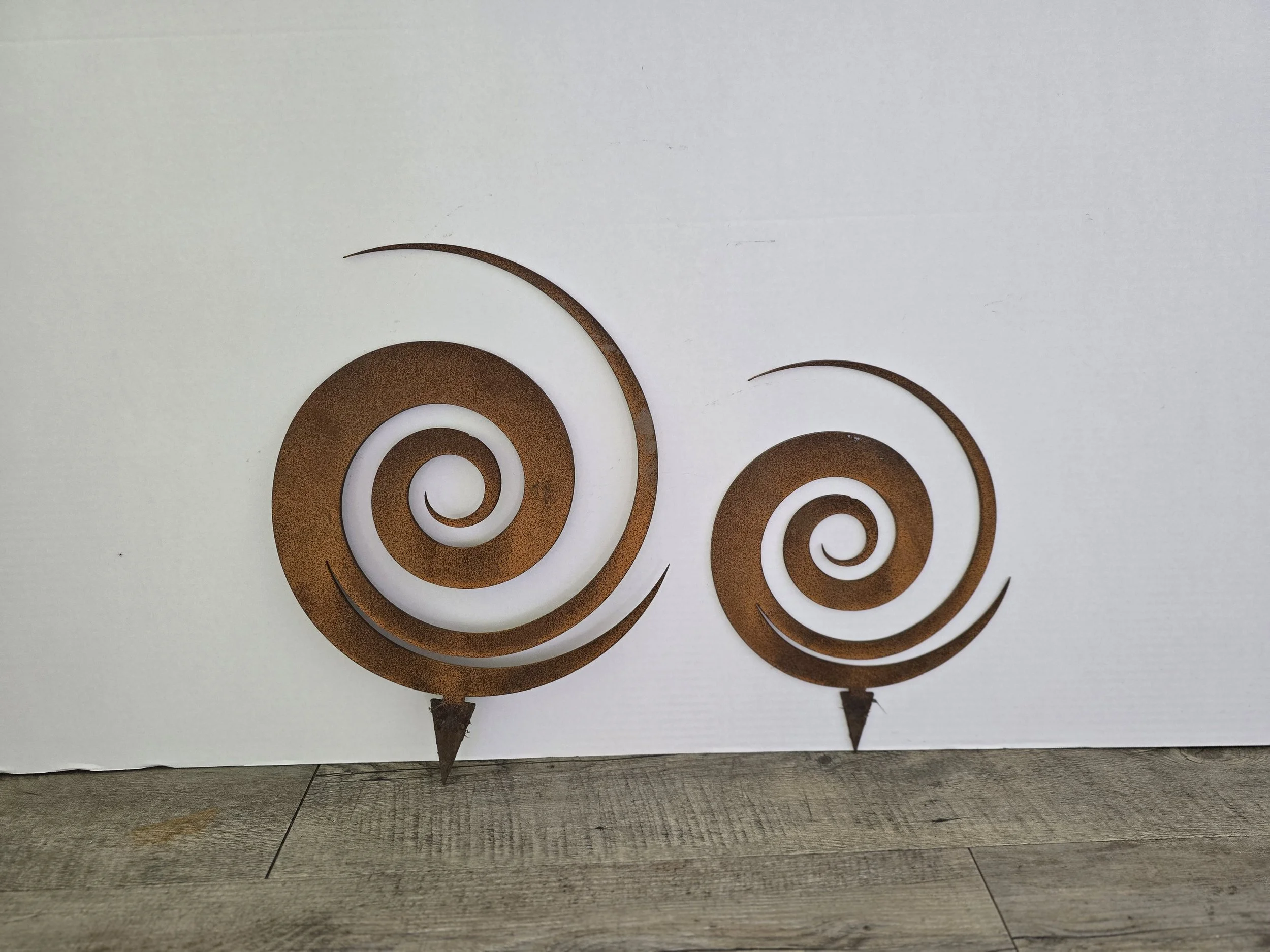 Set of 2 Koru Spiral - Reduced To Clear