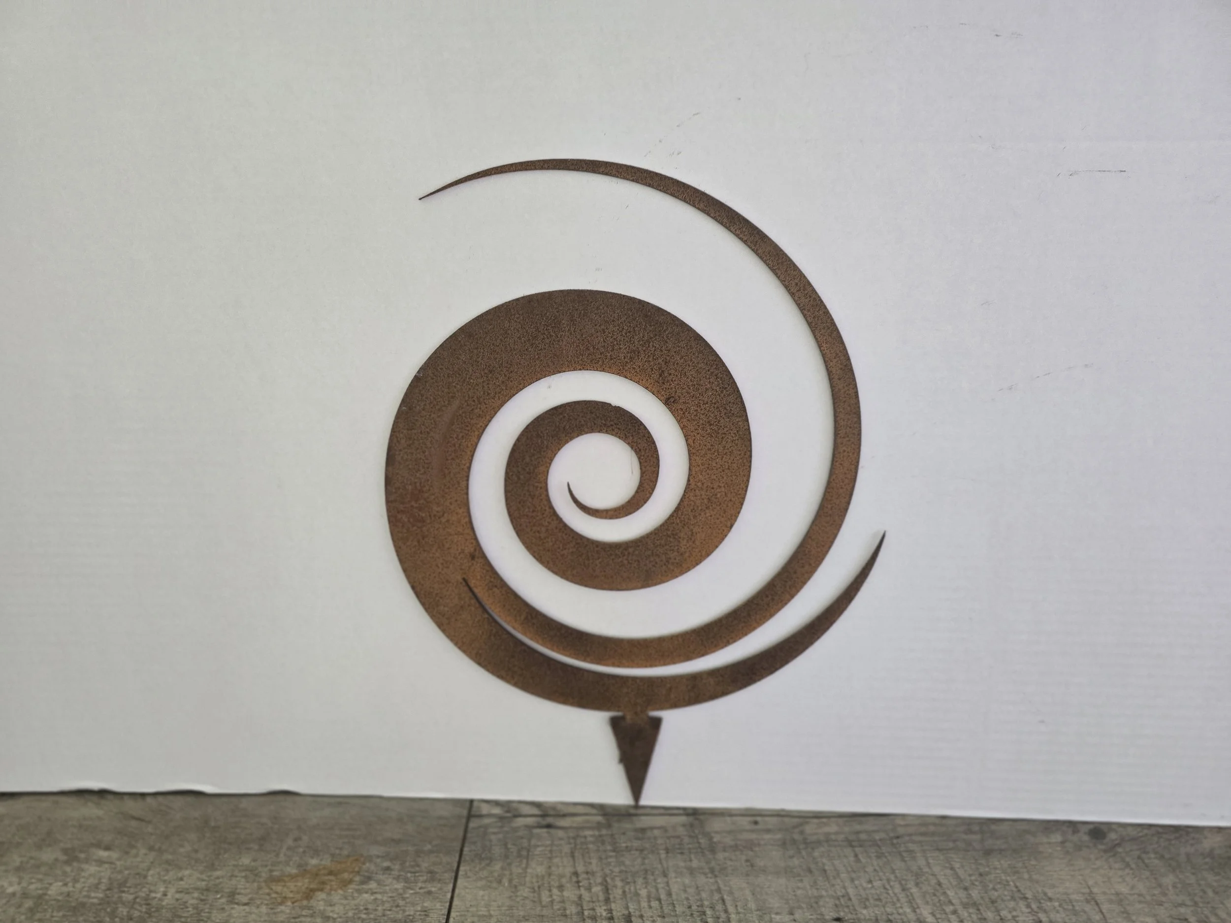 Koru Spiral (Medium) - Reduced to clear
