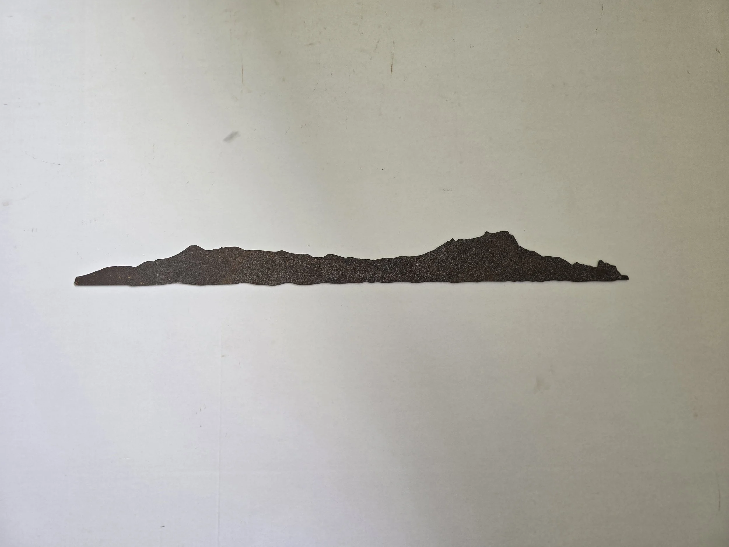 Mt Manaia Silhouette - Reduced To Clear