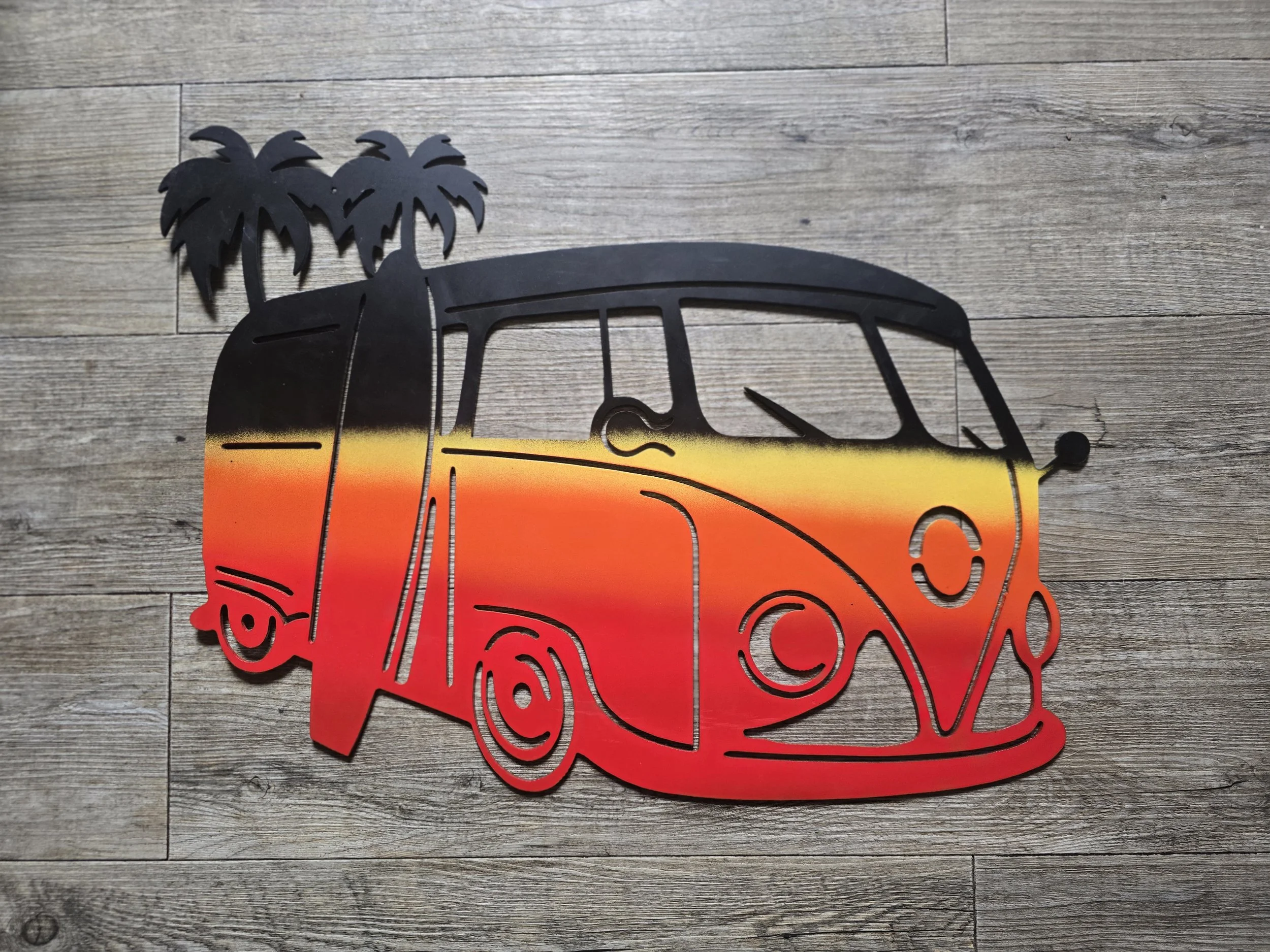 Large Kombi Van - Painted - Reduced To Clear