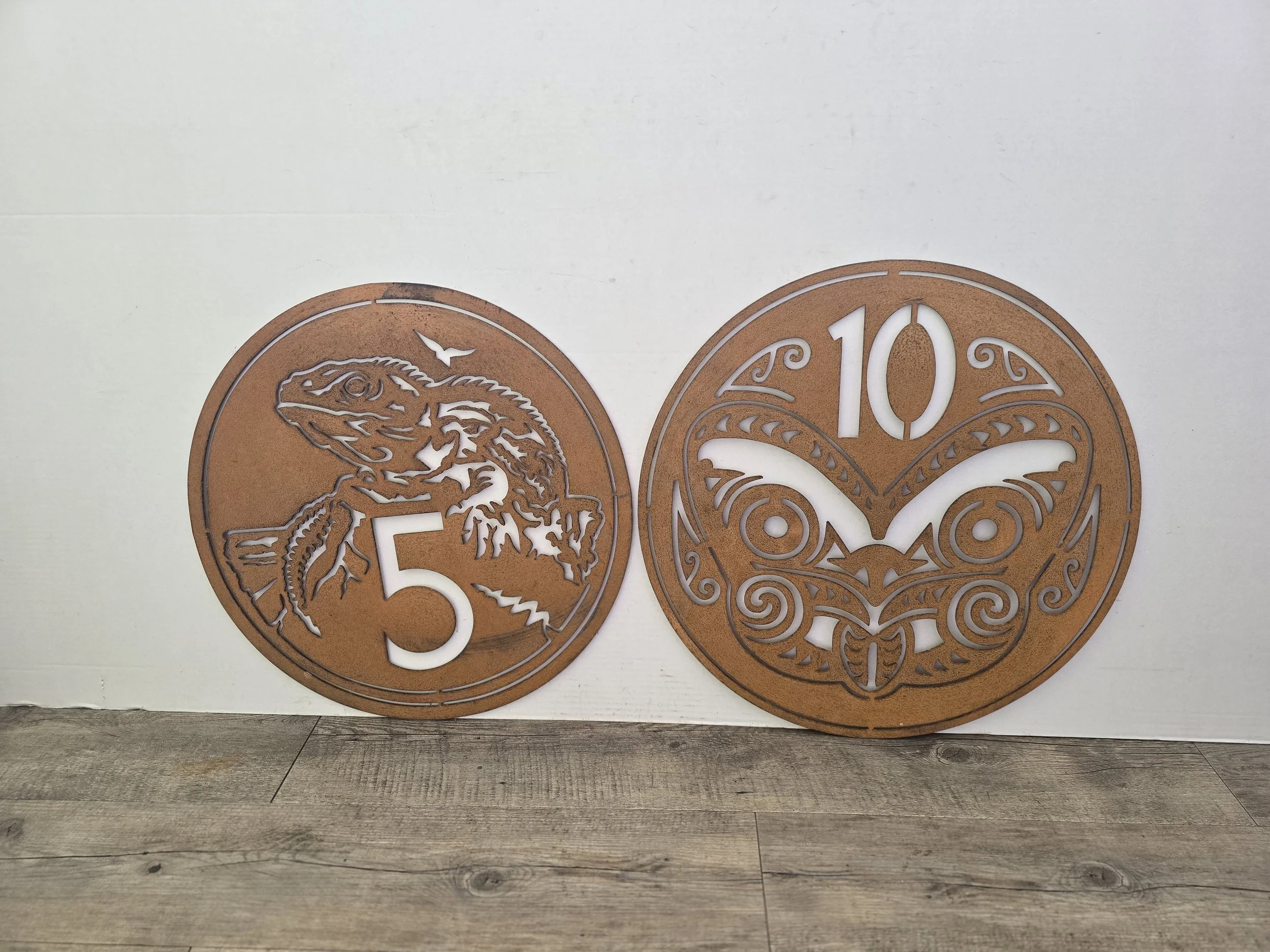 Set of 5 Cent Piece & 10 Cent Piece - Reduced To Clear